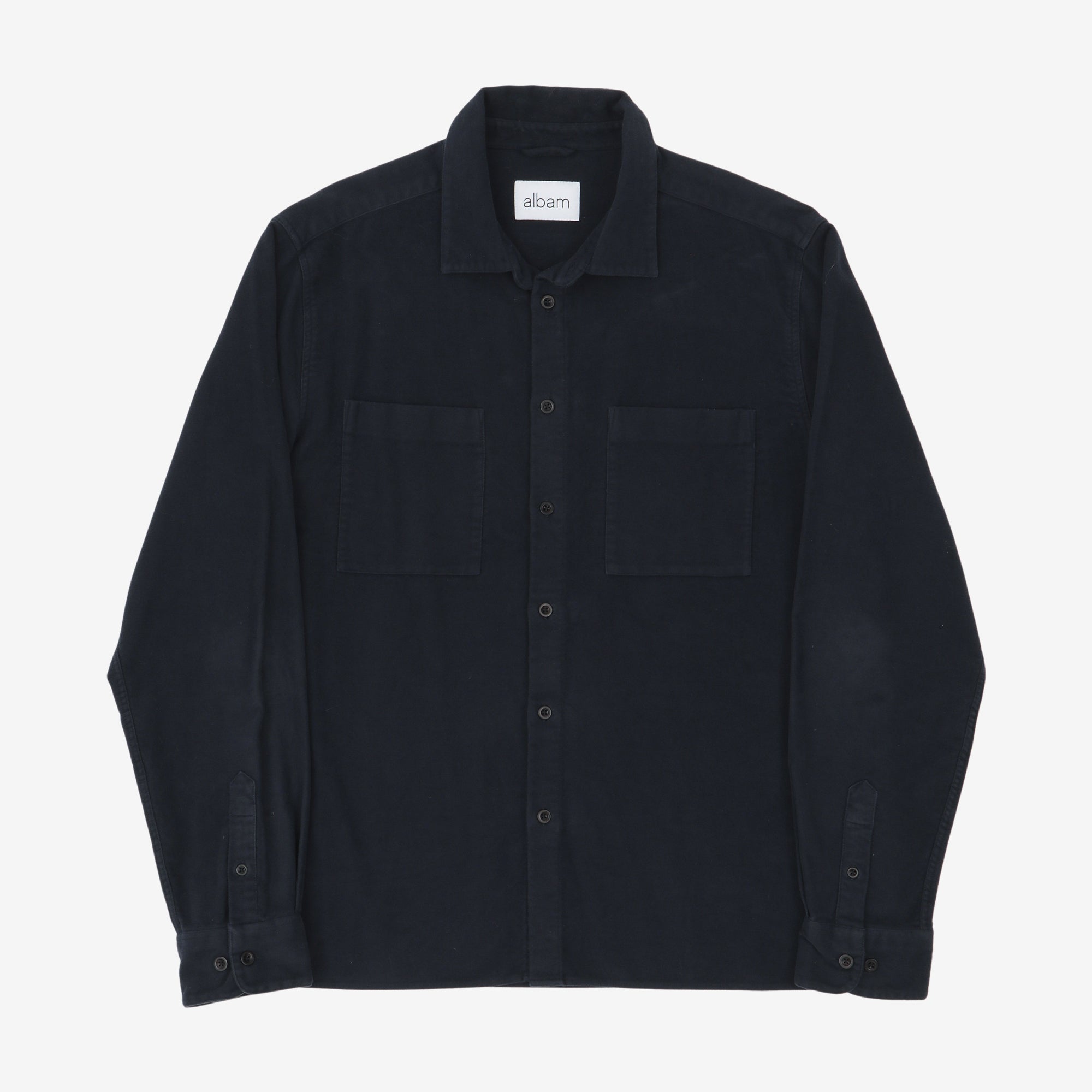 Brushed Cotton Utility Shirt