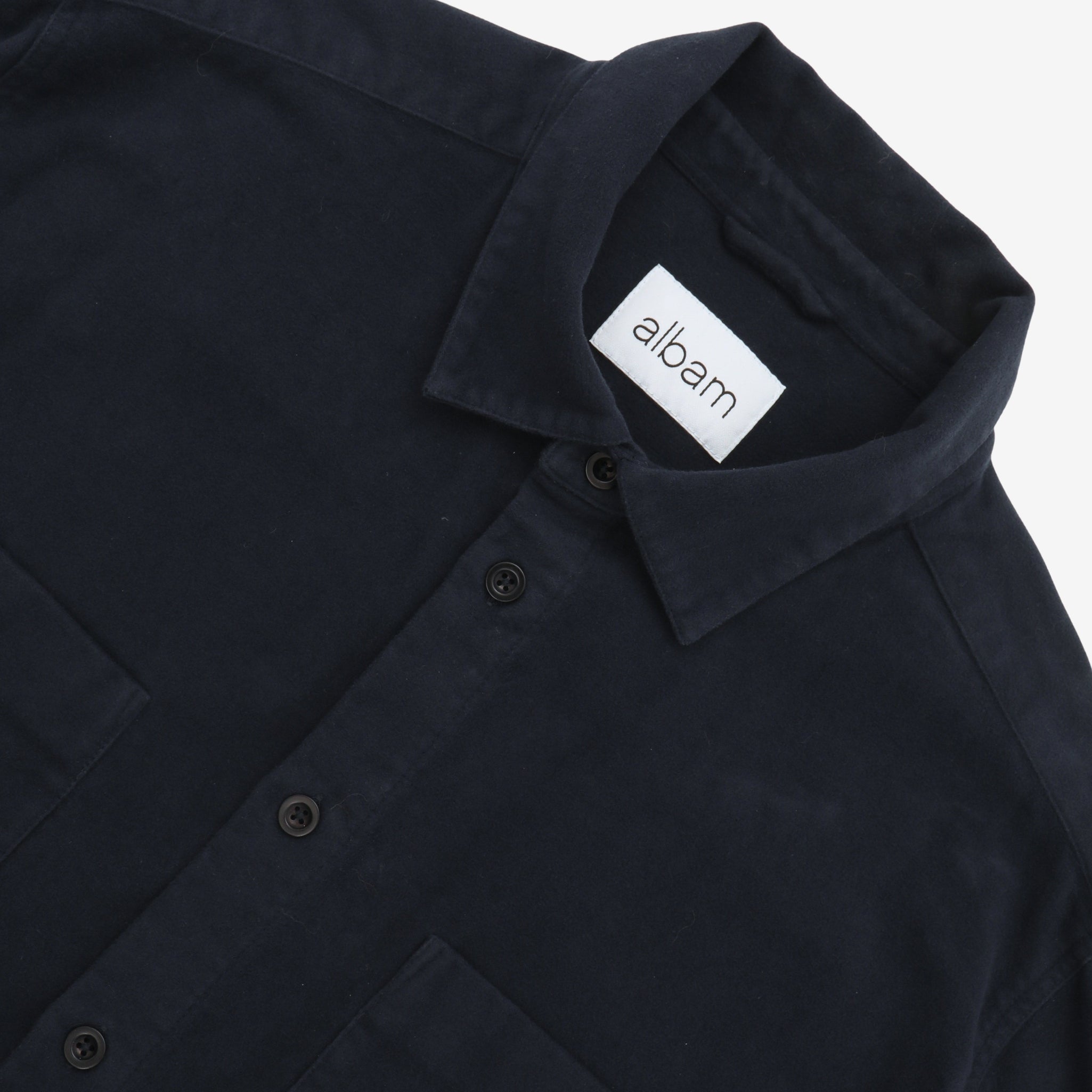 Brushed Cotton Utility Shirt