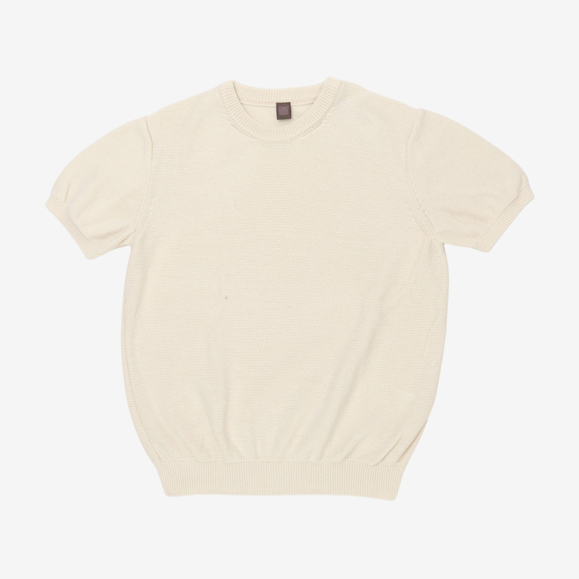 Chunky Crewneck Knit Tee