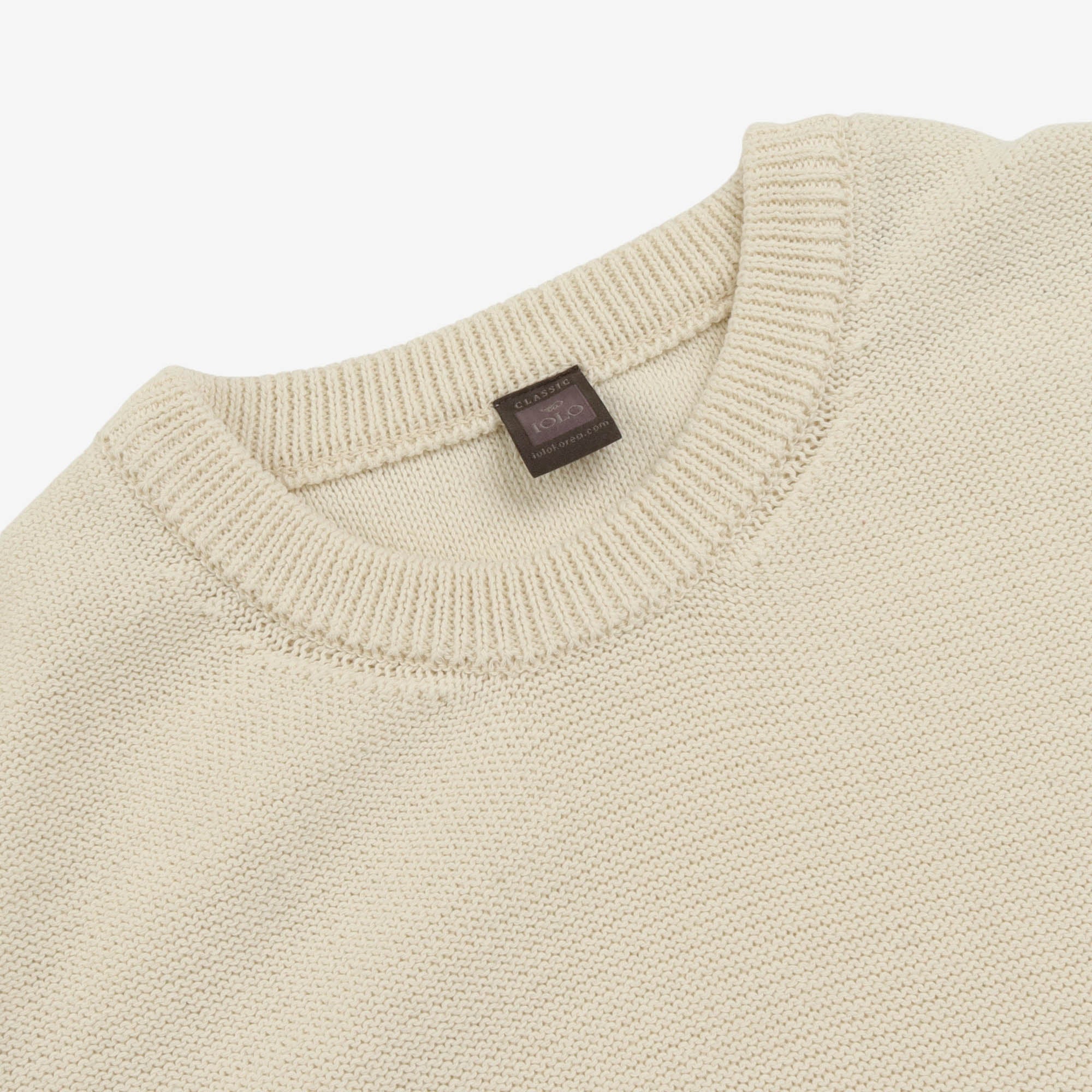Chunky Crewneck Knit Tee