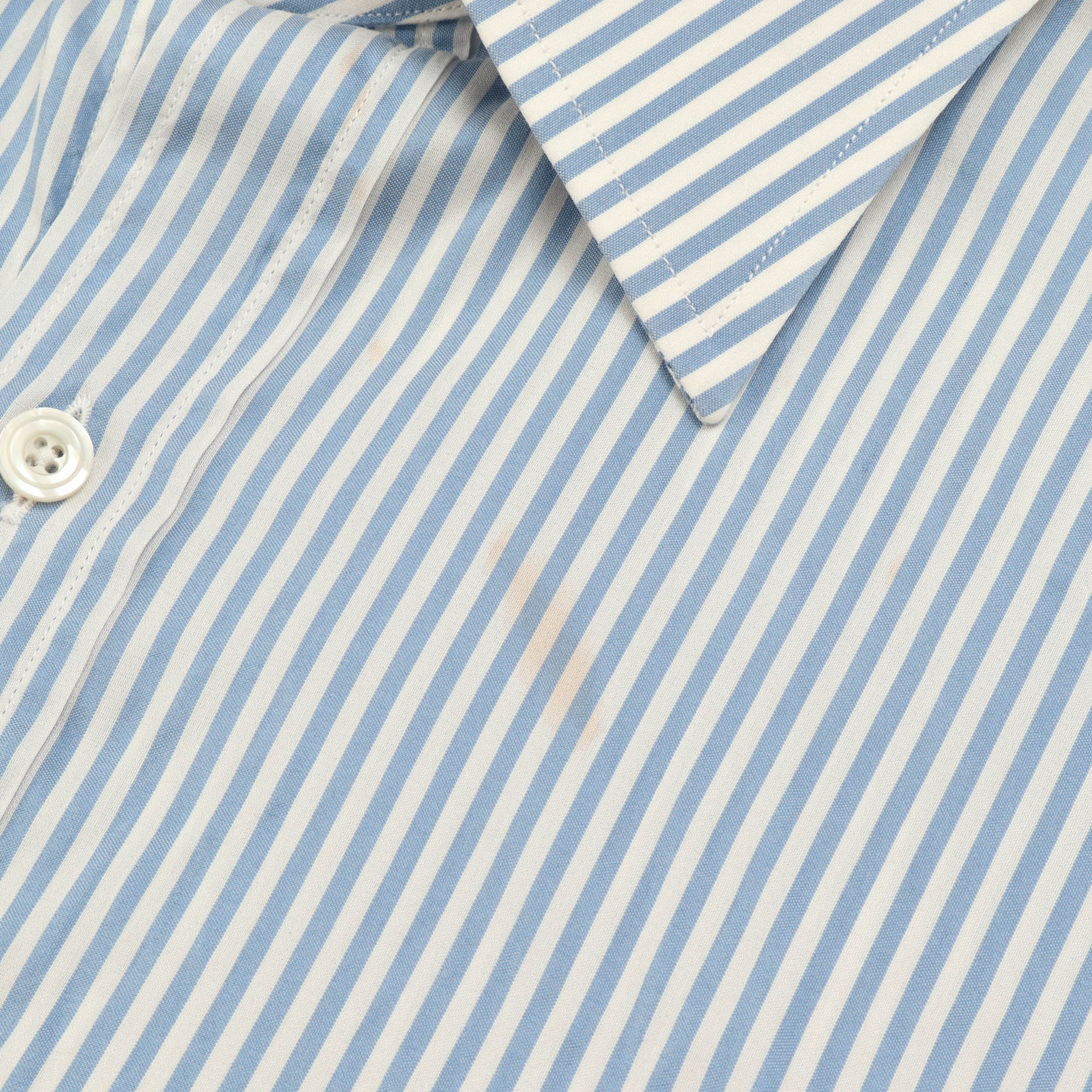 Poplin Silk Blend Striped Shirt