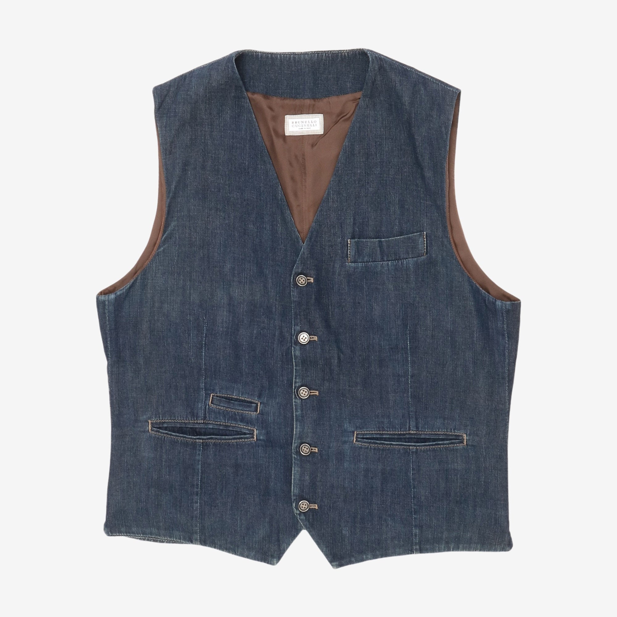 Denim Waistcoat