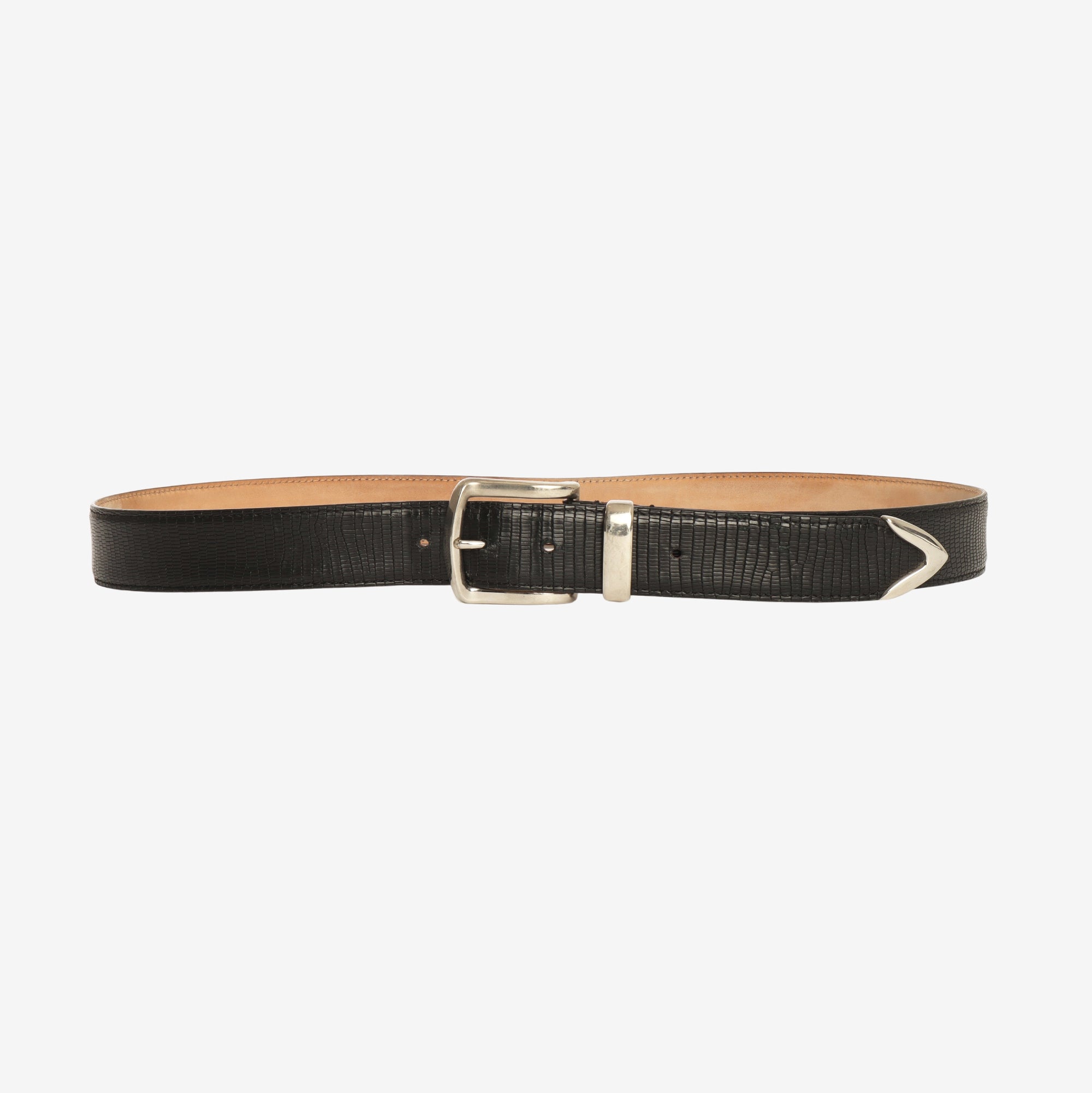 Faux Lizard Belt