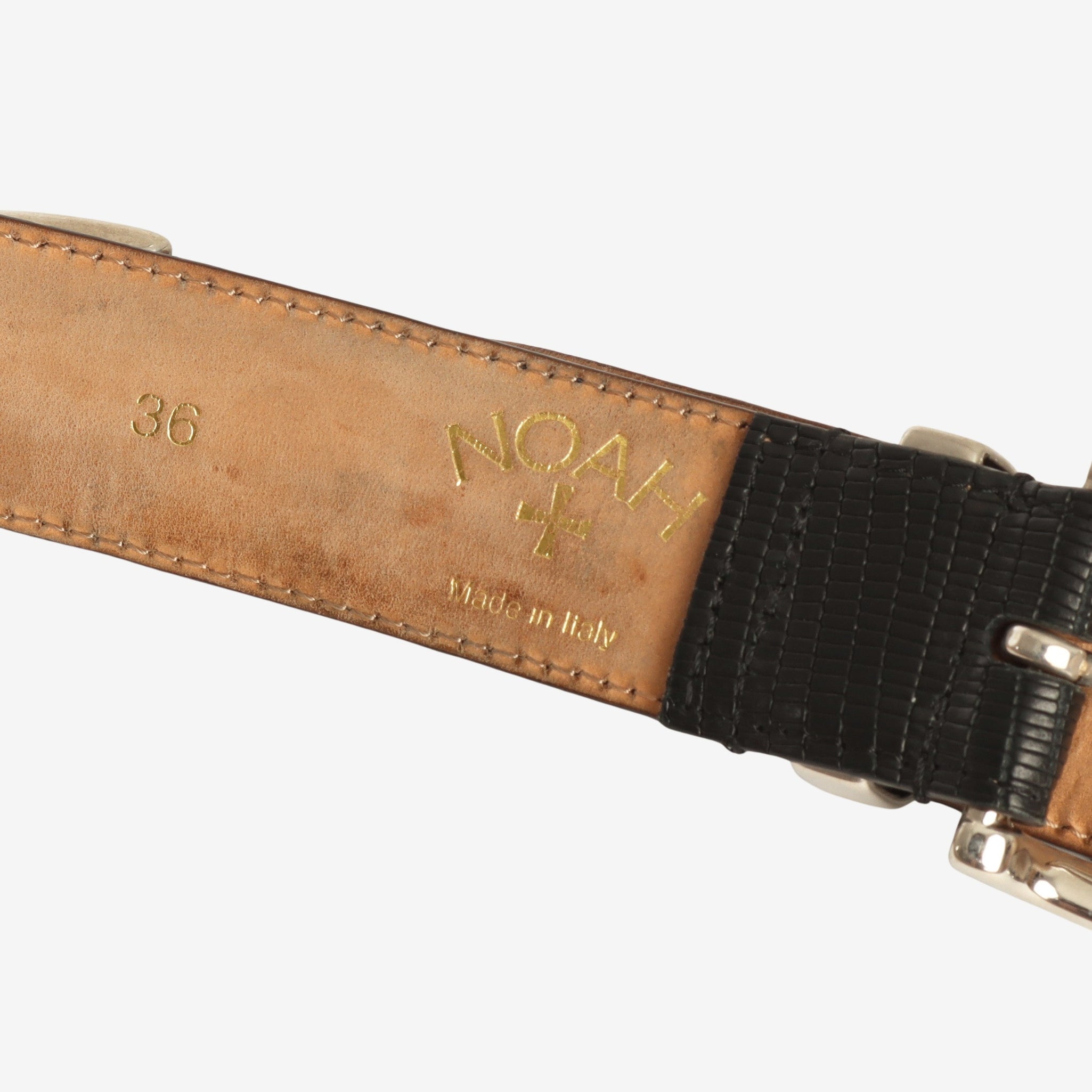 Faux Lizard Belt