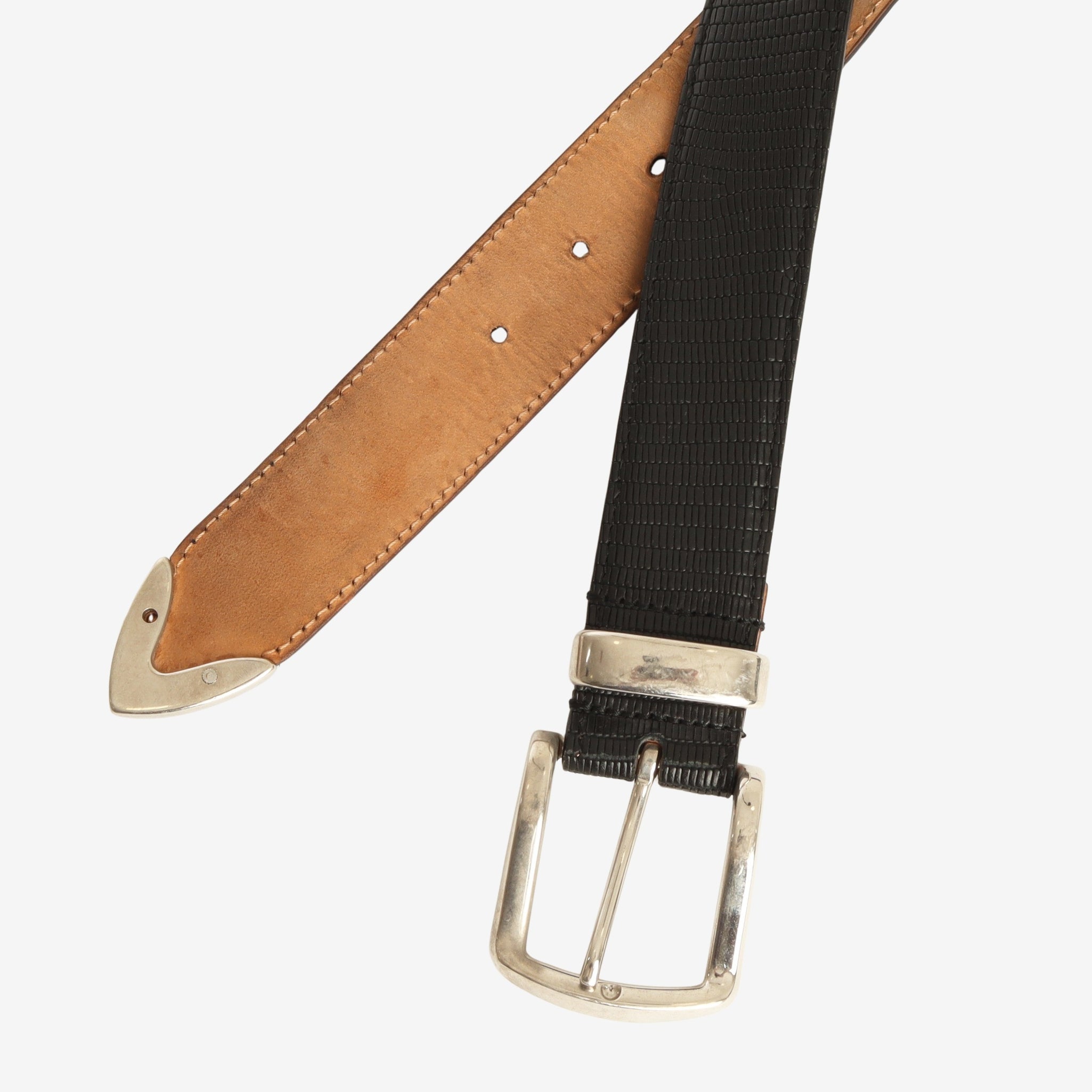 Faux Lizard Belt