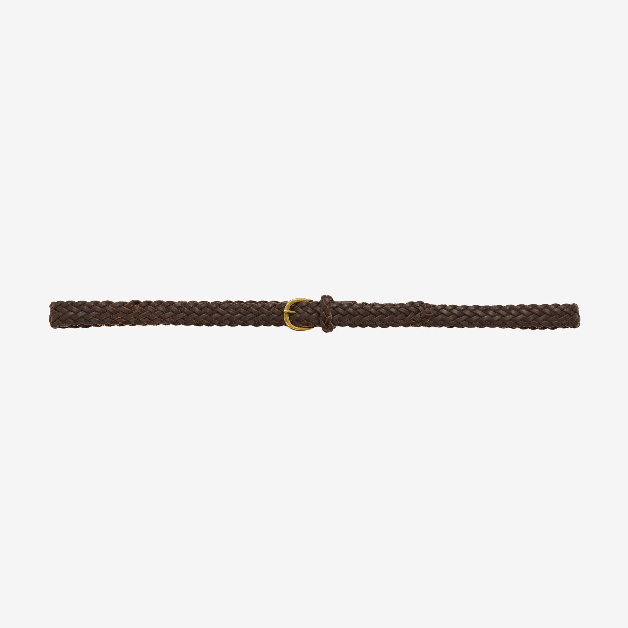 Leather Woven Belt
