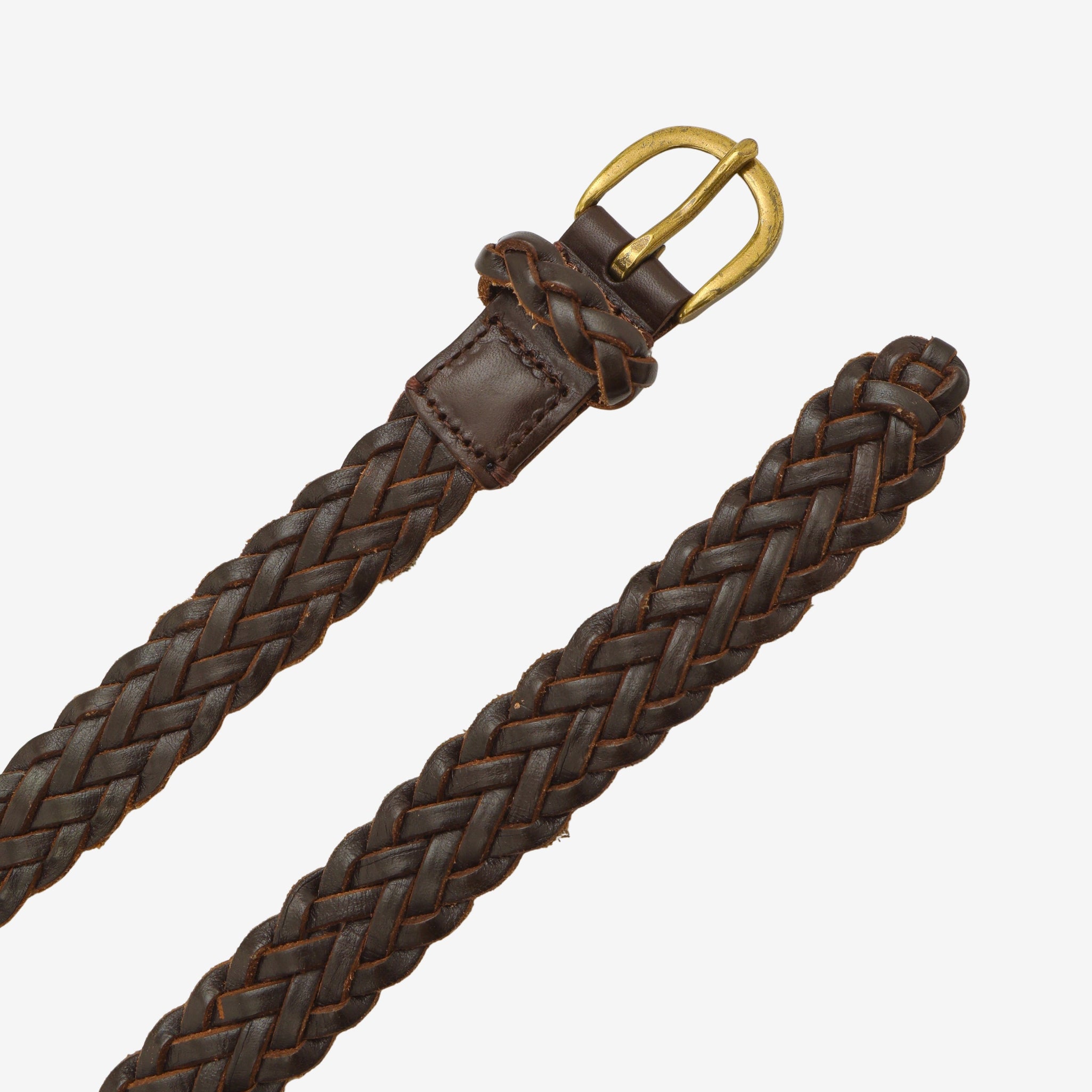 Leather Woven Belt