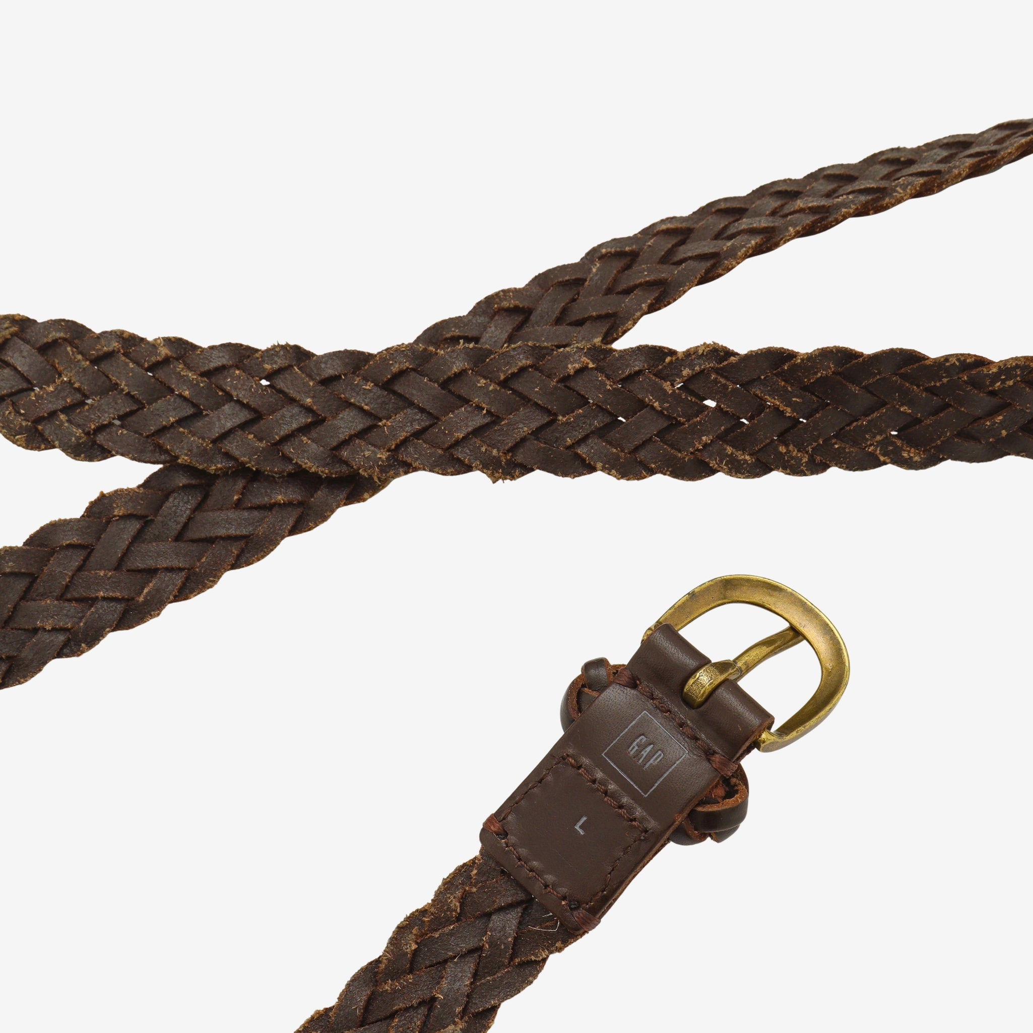 Leather Woven Belt