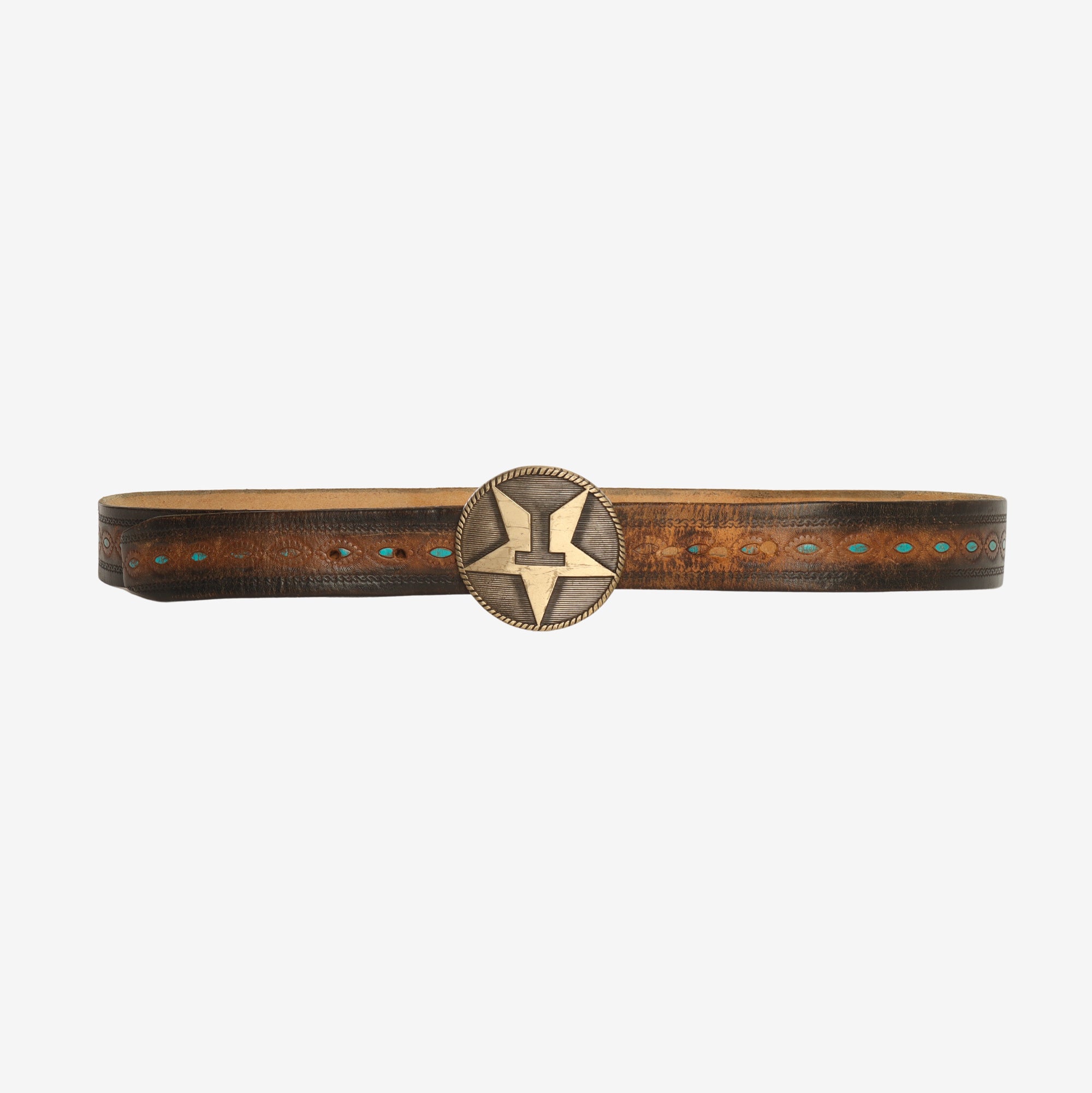 Embossed Western Belt
