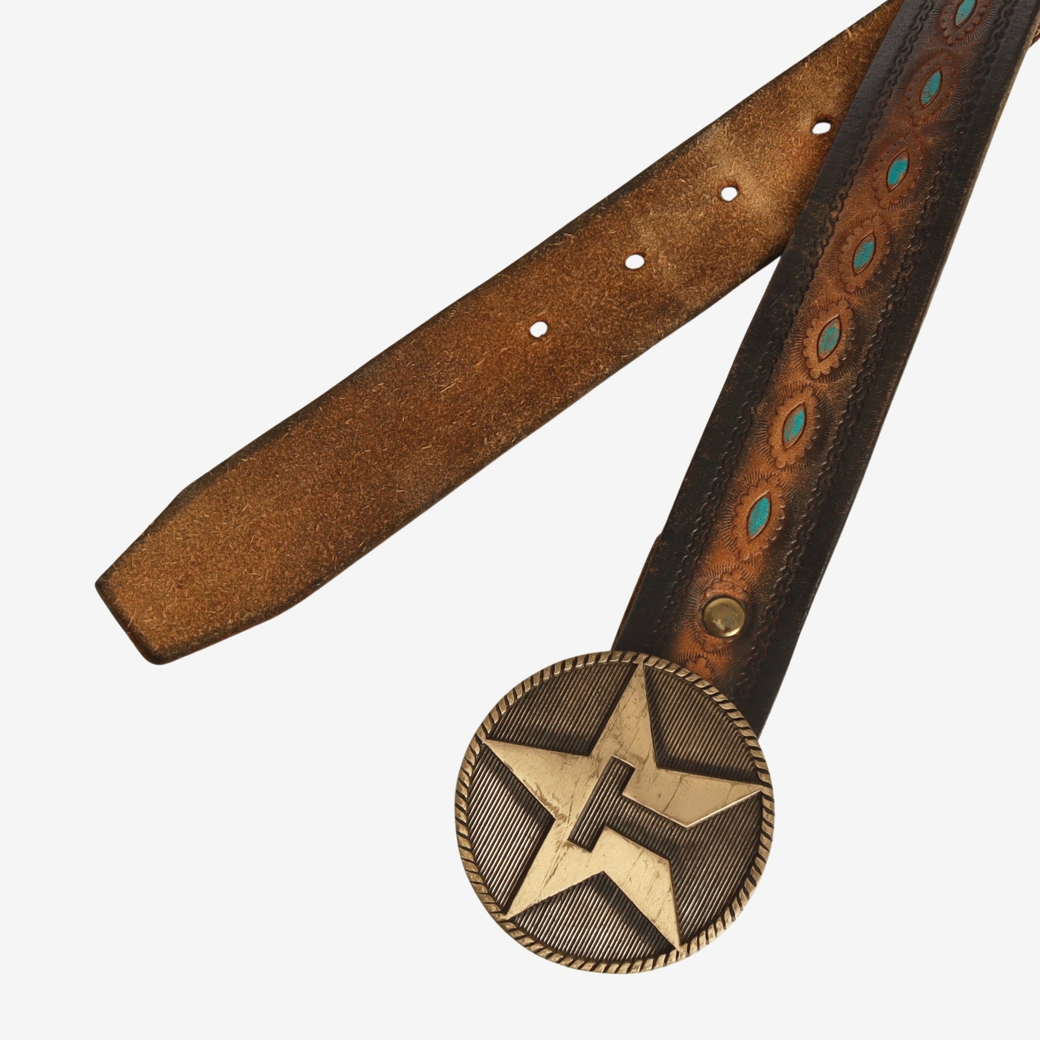 Embossed Western Belt