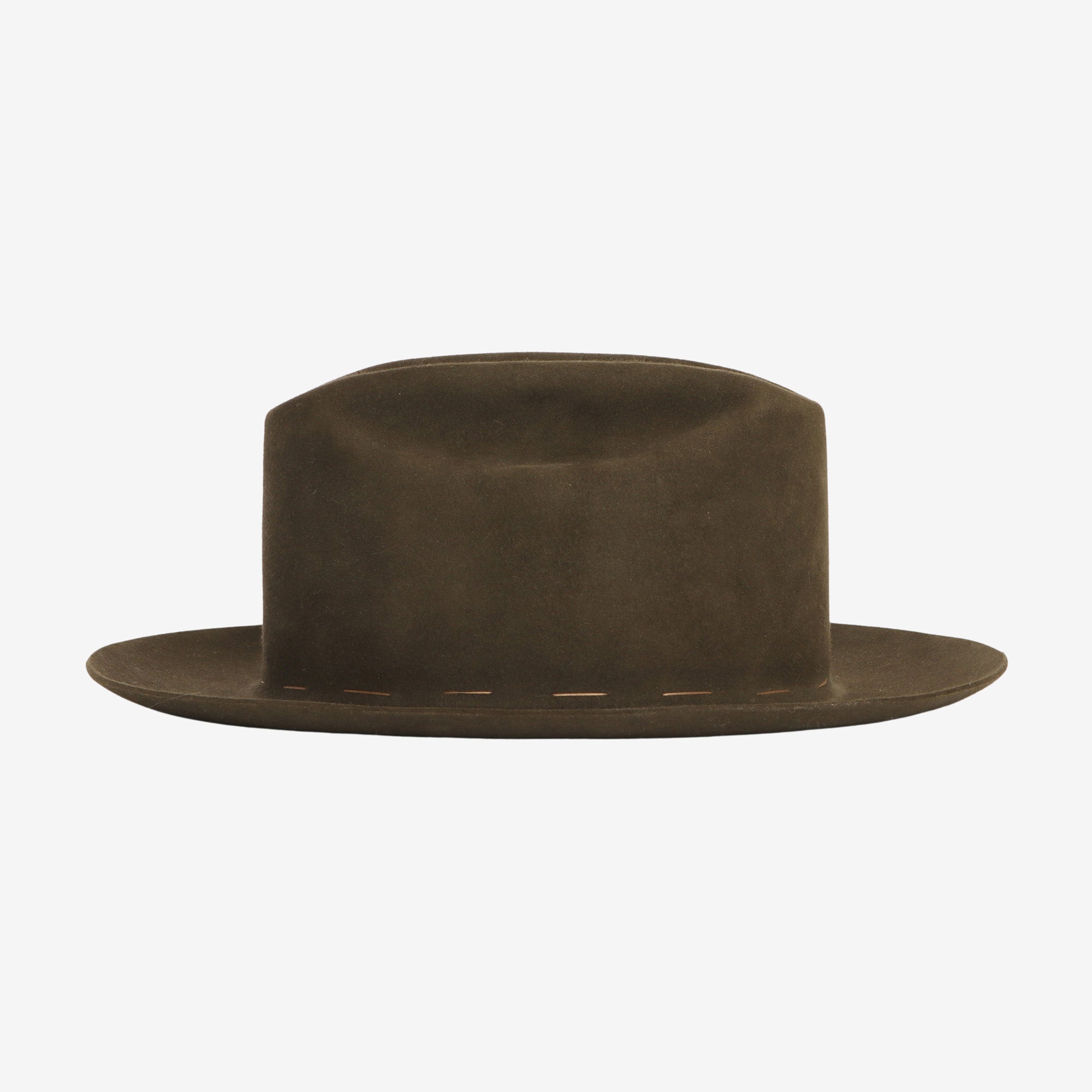 Open Crown Beaver Hat