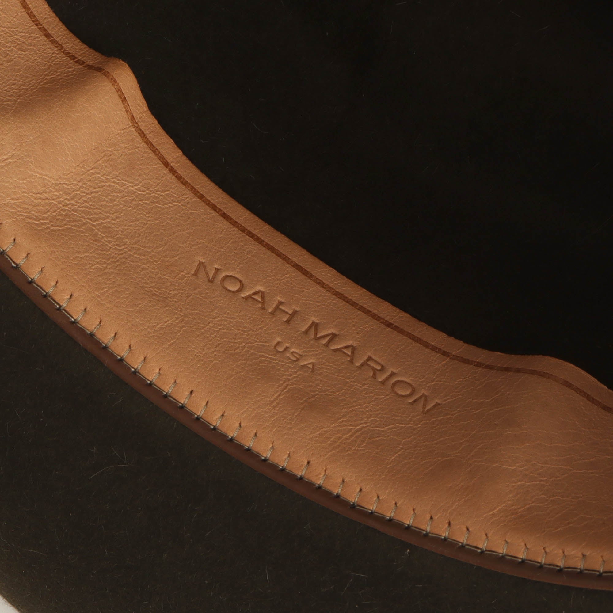 Open Crown Beaver Hat