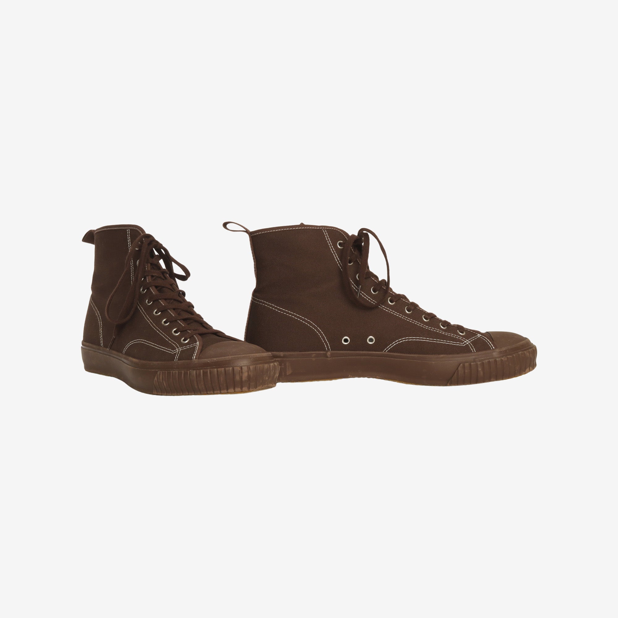 YMC Hi Basket Vulcanized Sneakers