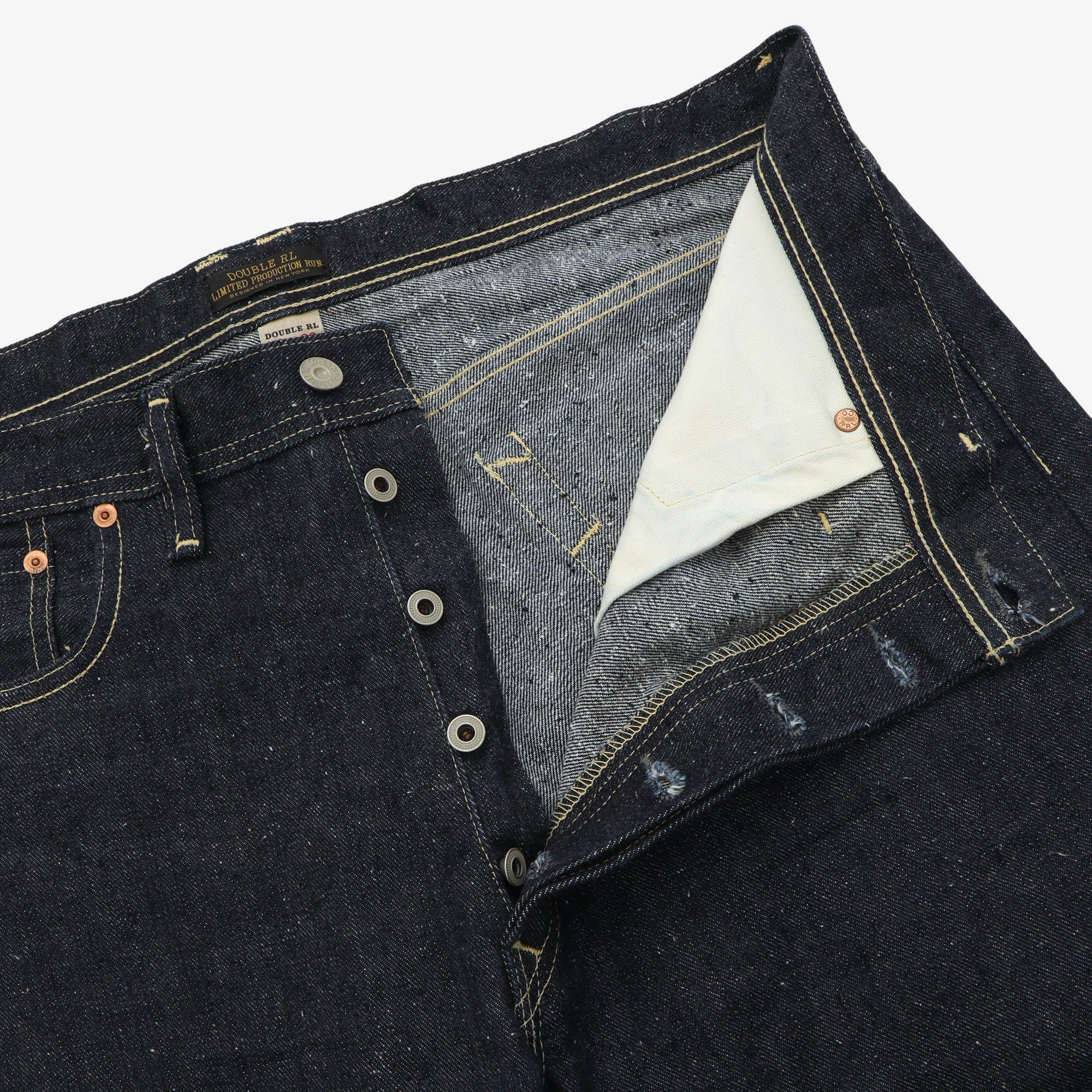 Straight Leg Japanese Selvedge Jeans (39W X 25L)