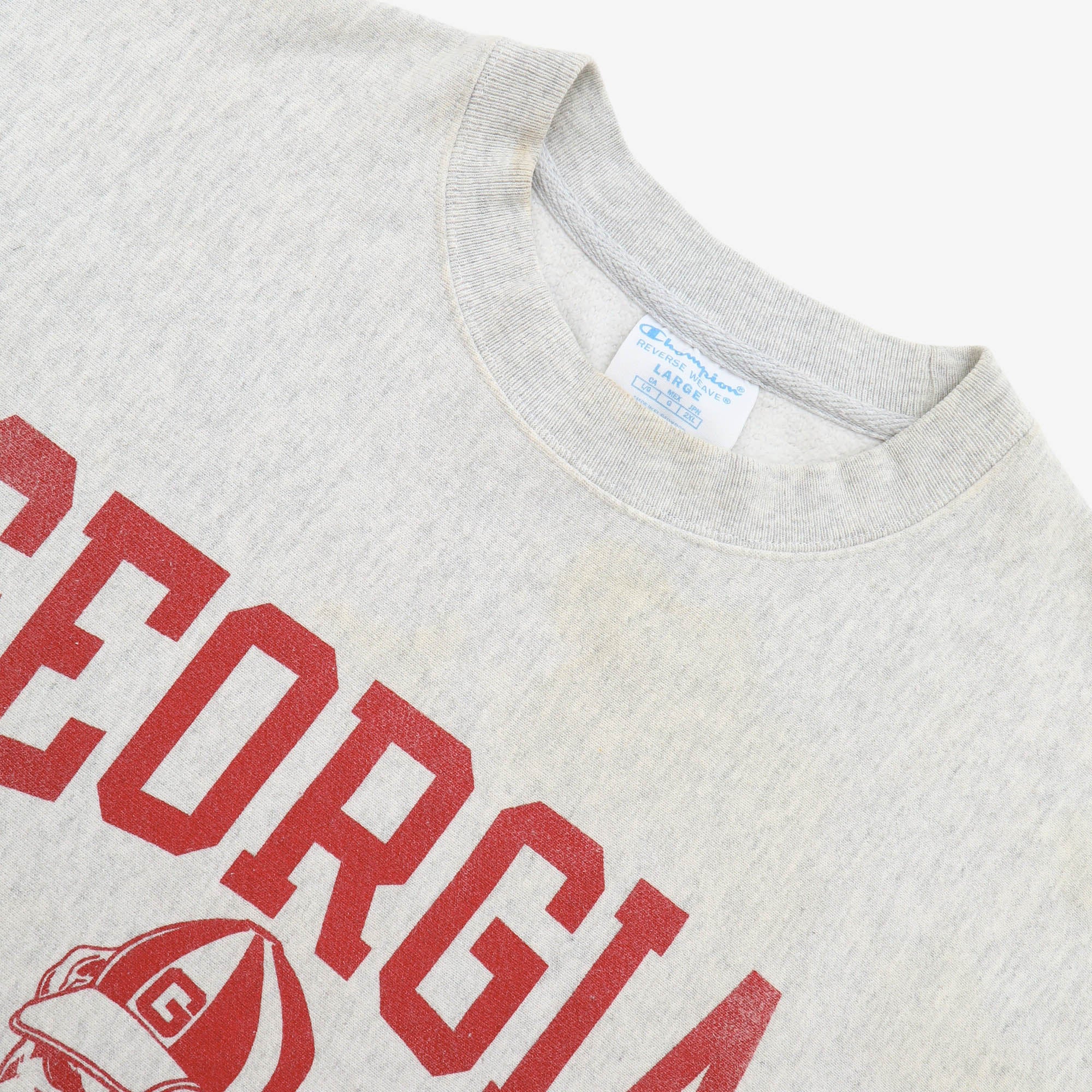 Reverse Weave Georgia Sweatshirt (USA)