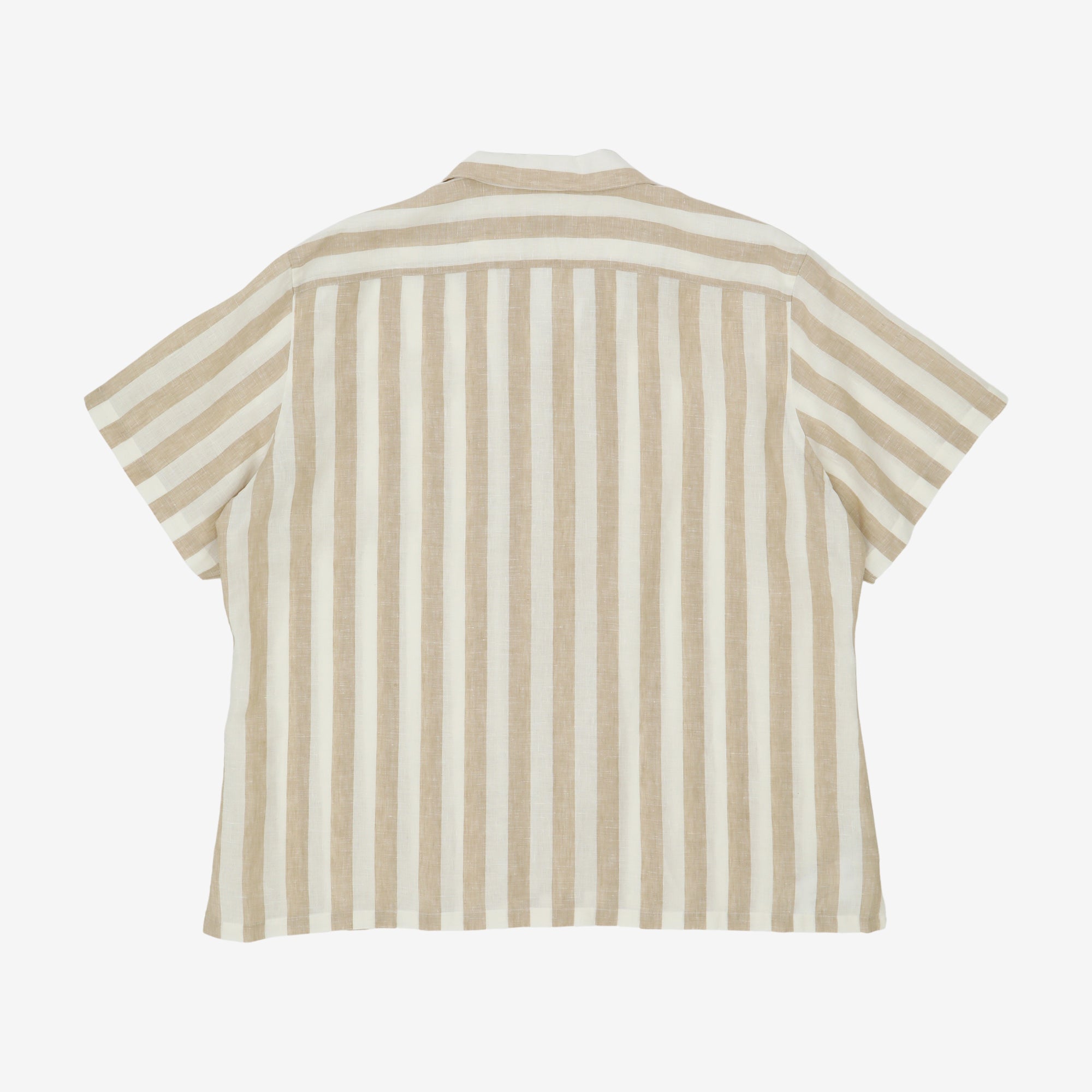 SS Camp Collar Linen Shirt