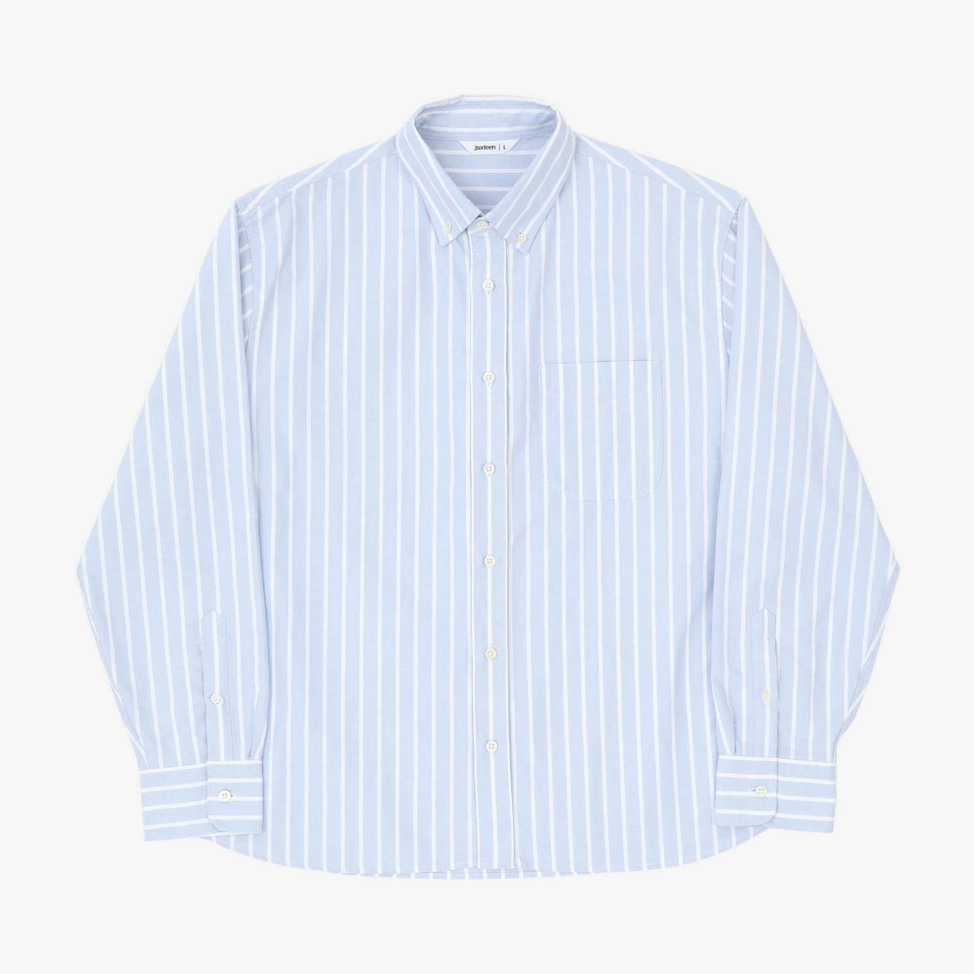 Banker Stripe Big Oxford Shirt