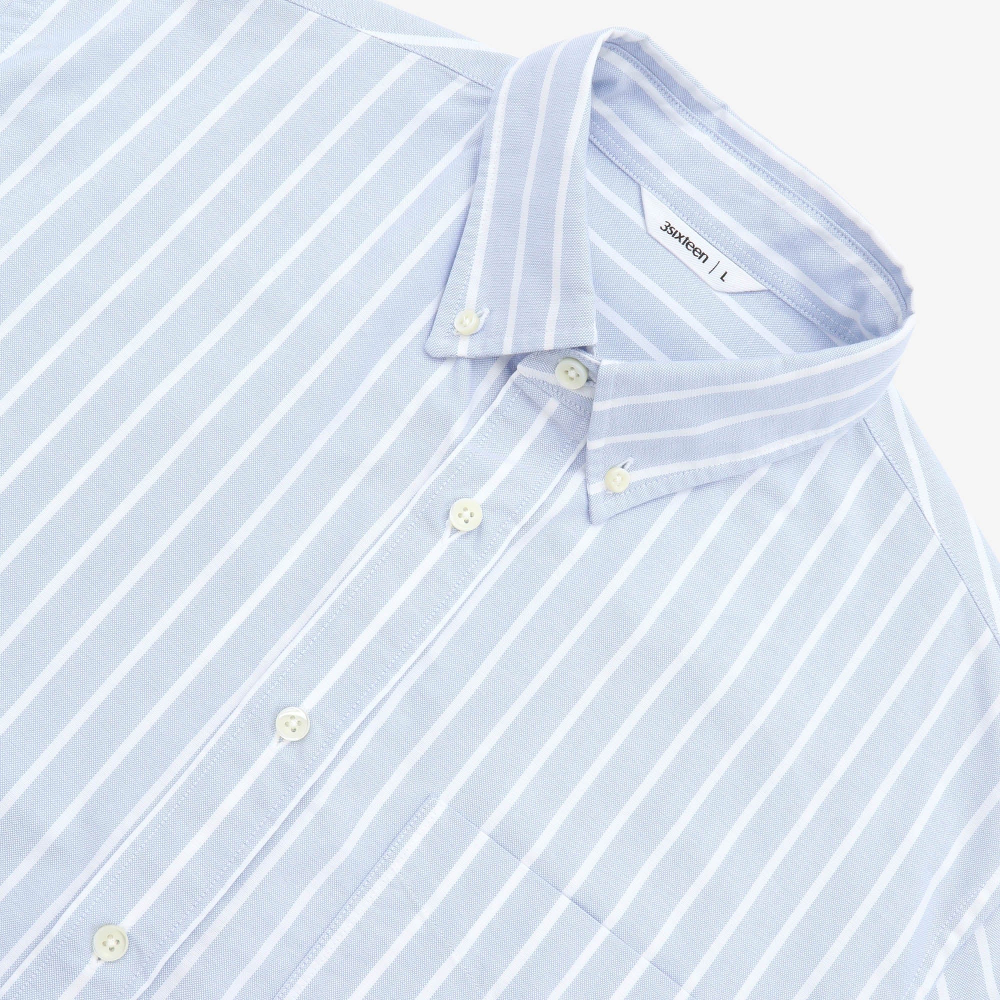 Banker Stripe Big Oxford Shirt