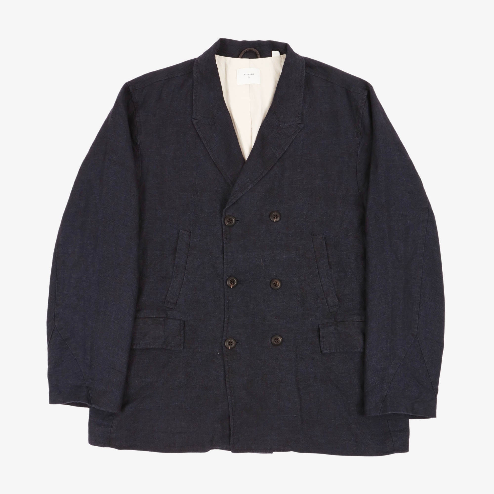 Canvas Linen Bond Peacoat