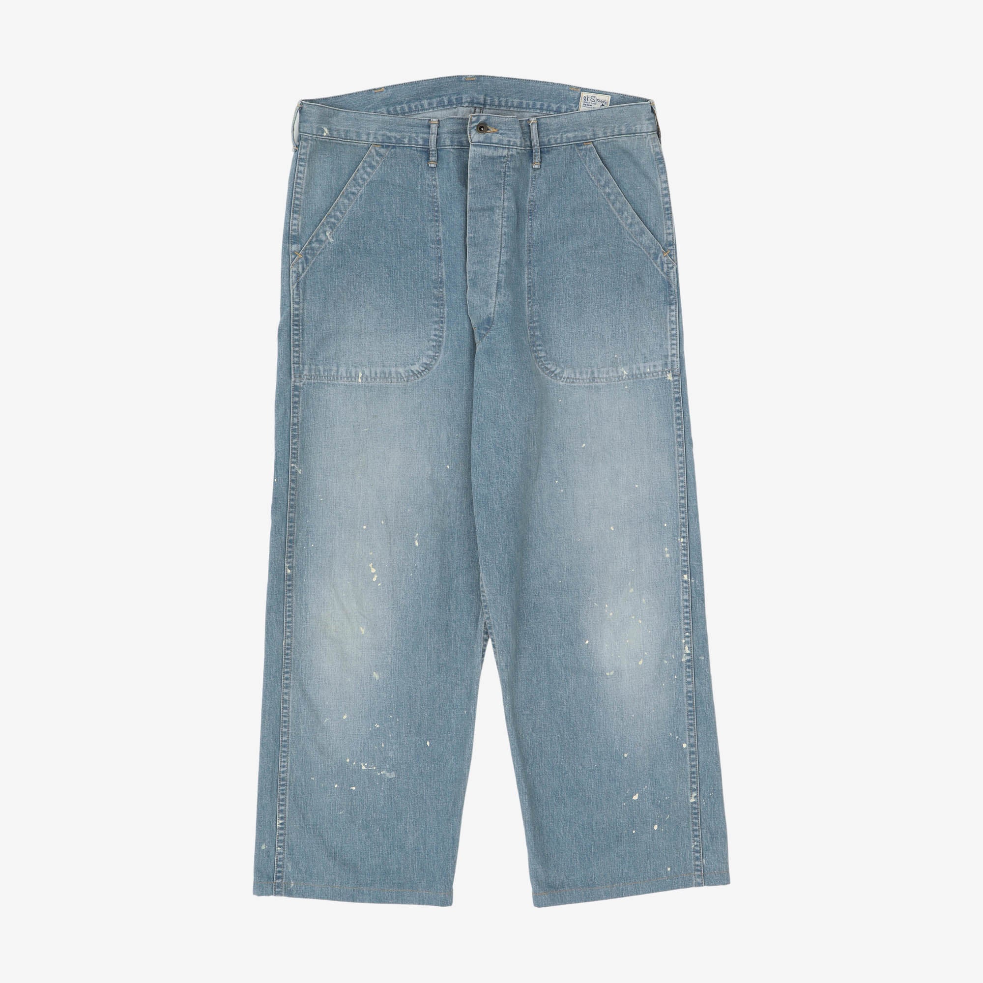 US Navy Denim Utility Pants (37W X 25L)