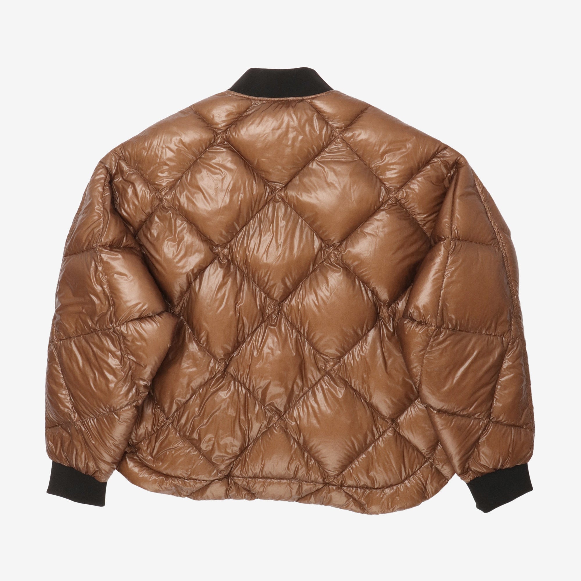 Down Quilted Bomber Jacket