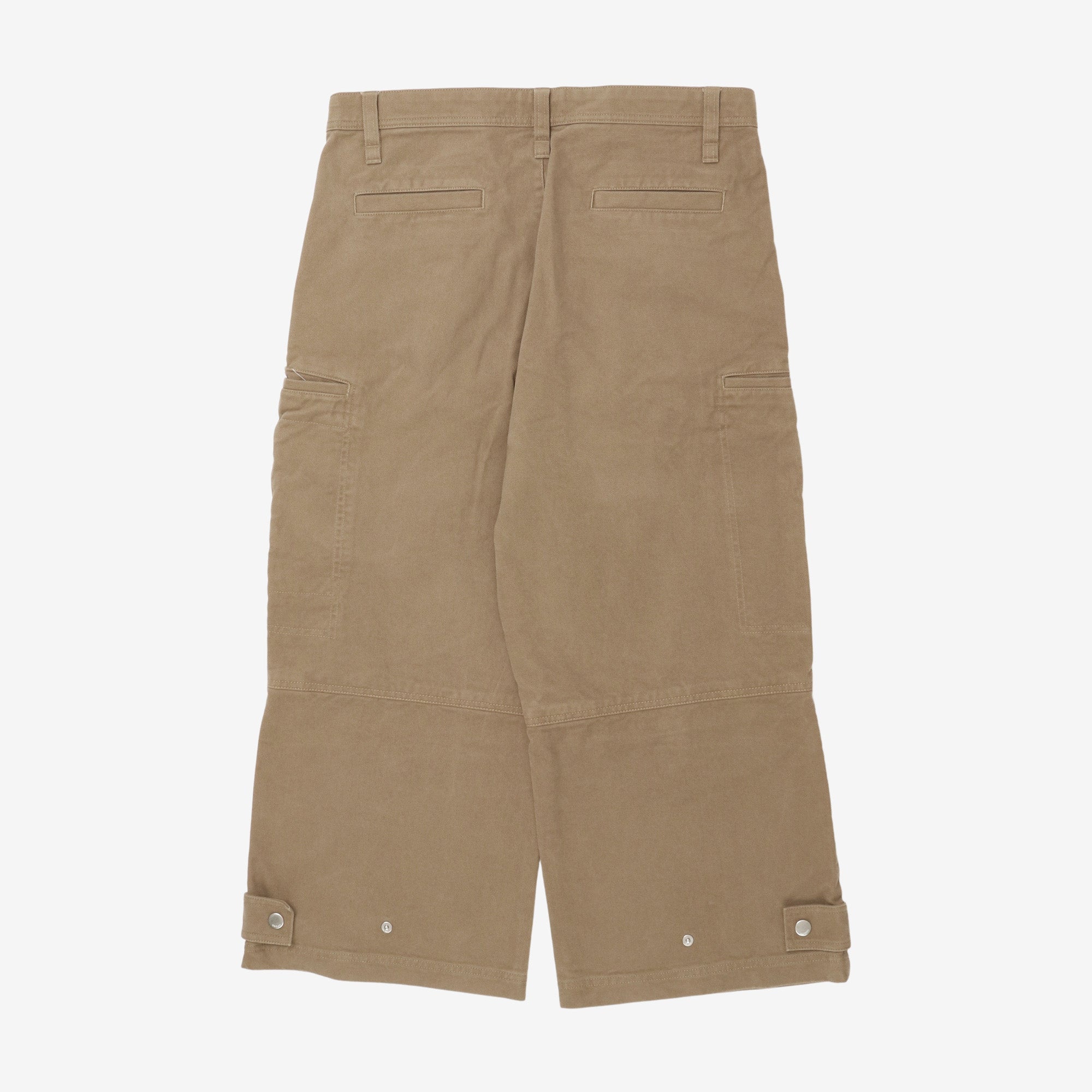 Wide Leg Pleated Cargo Pants (37W X 25L)