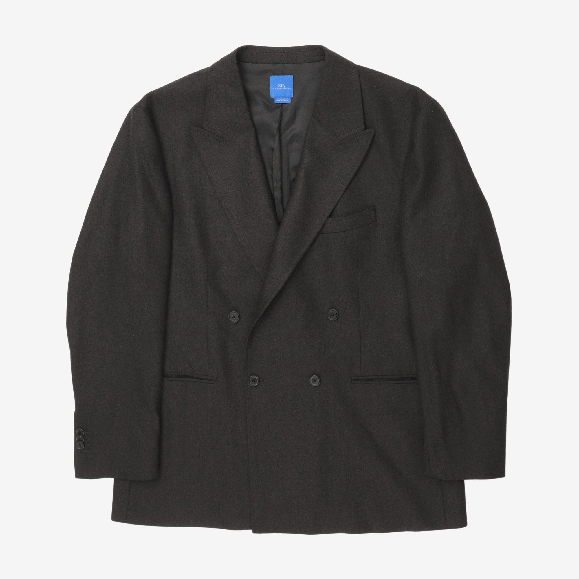 Aaron Levine DB Wool Suit Blazer