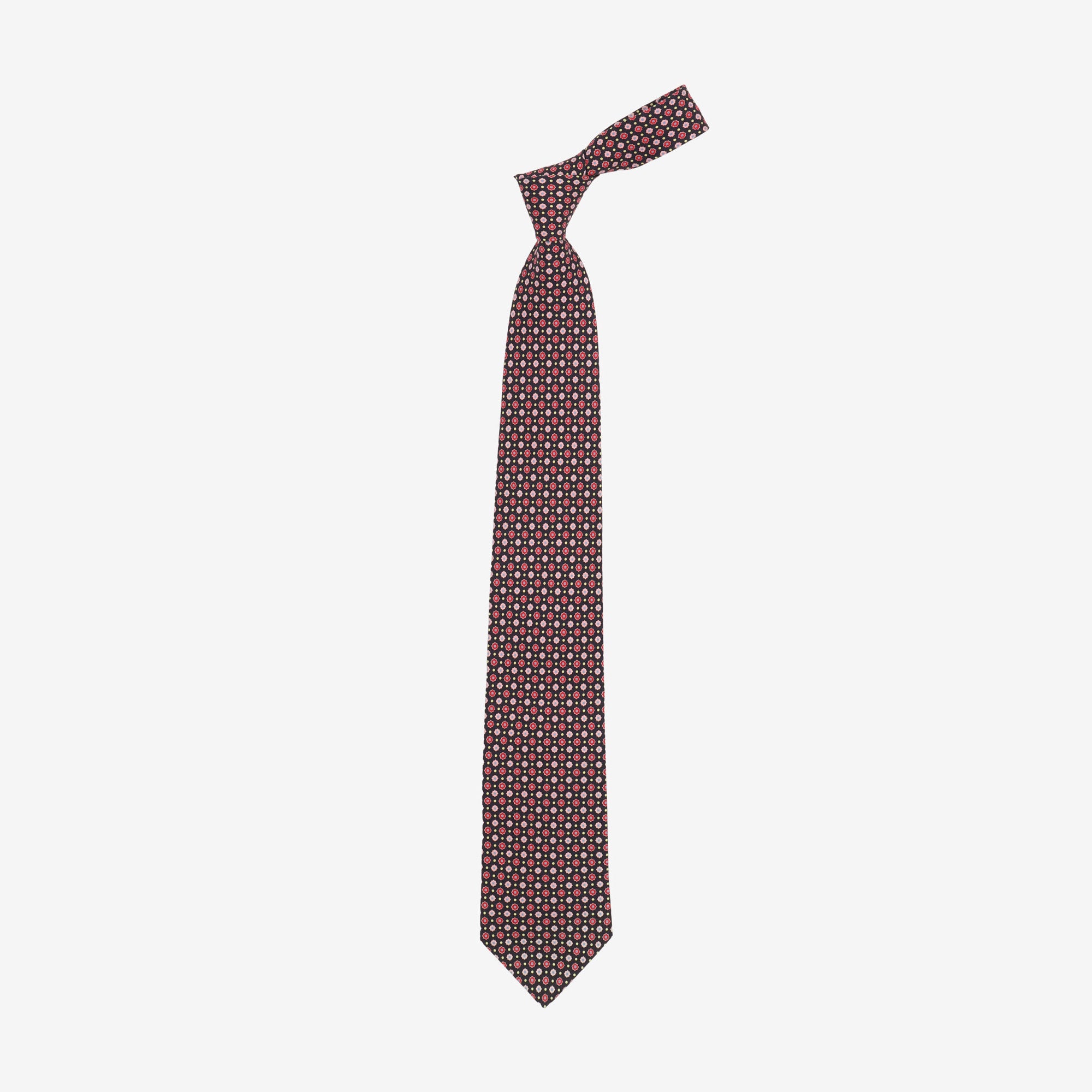 Geometric Silk Tie