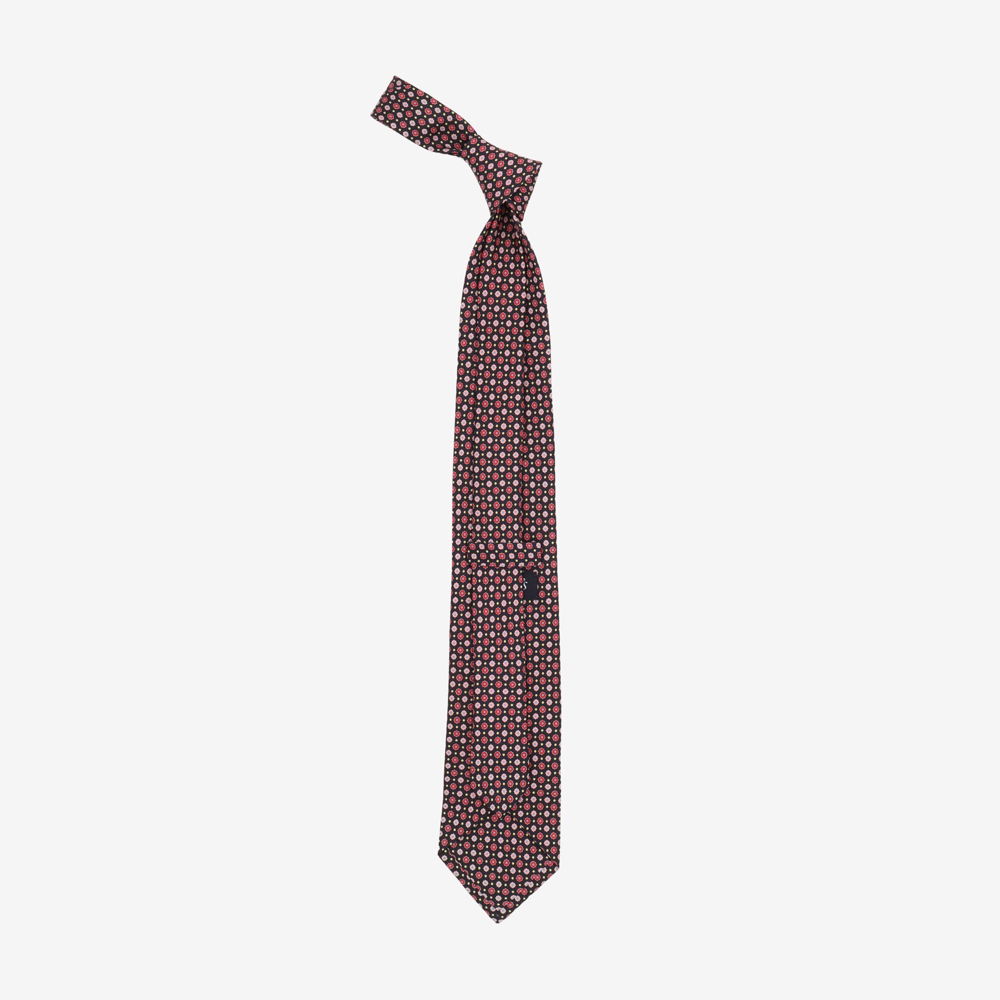 Geometric Silk Tie