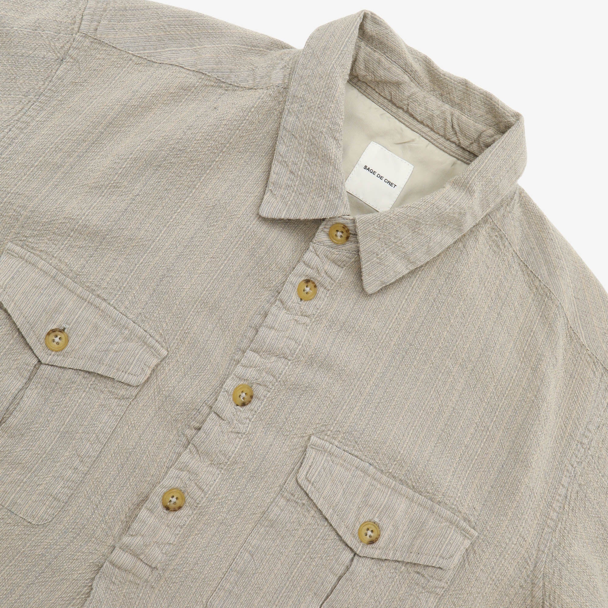 Popover Side Zip Rayon Shirt