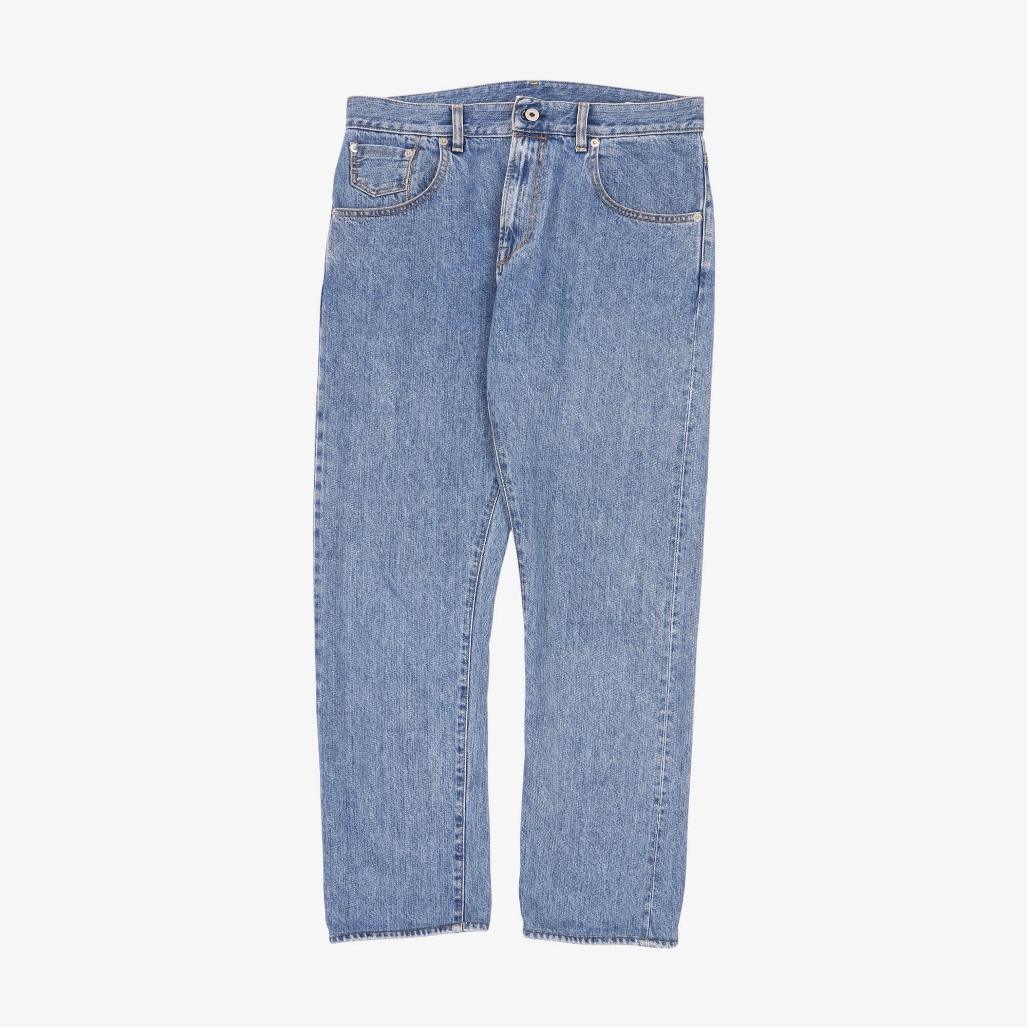 Mid Wash Selvedge Jeans (33W X 29L)