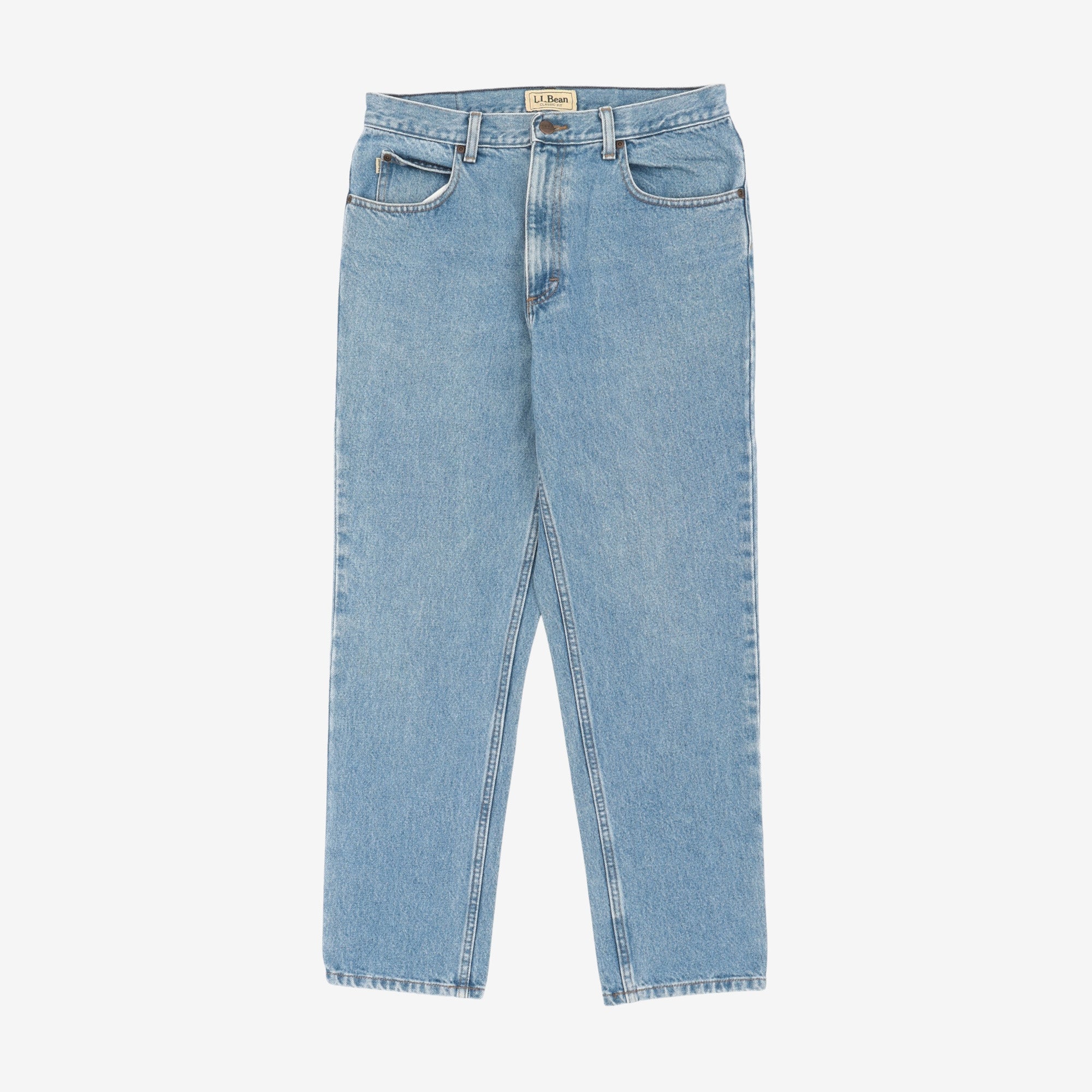 Vintage Classic Fit Denim Jeans (32W X 29L)