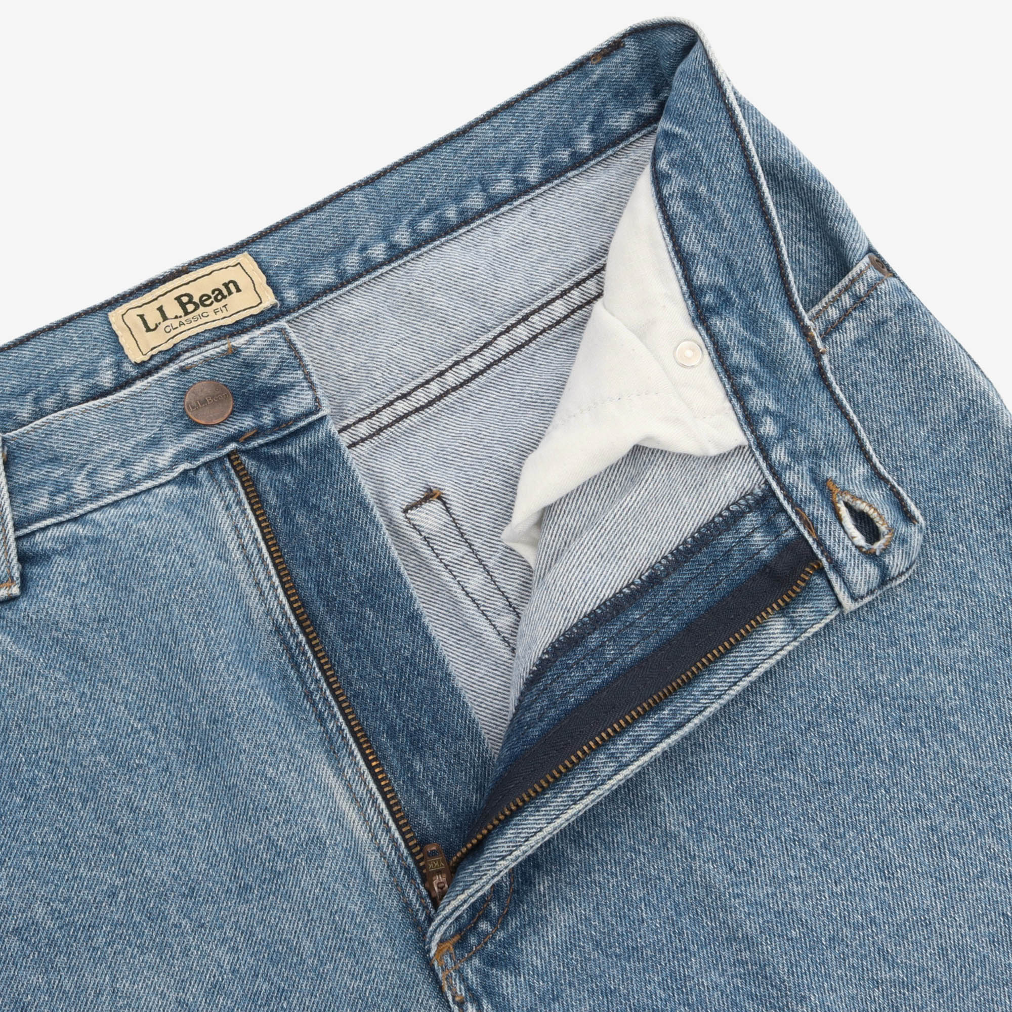 Vintage Classic Fit Denim Jeans (32W X 29L)