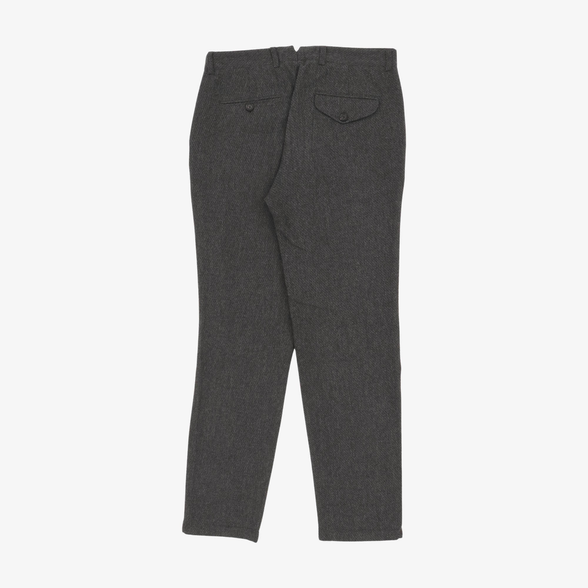 Fishtail Herringbone Trousers (32W X 31.5L)