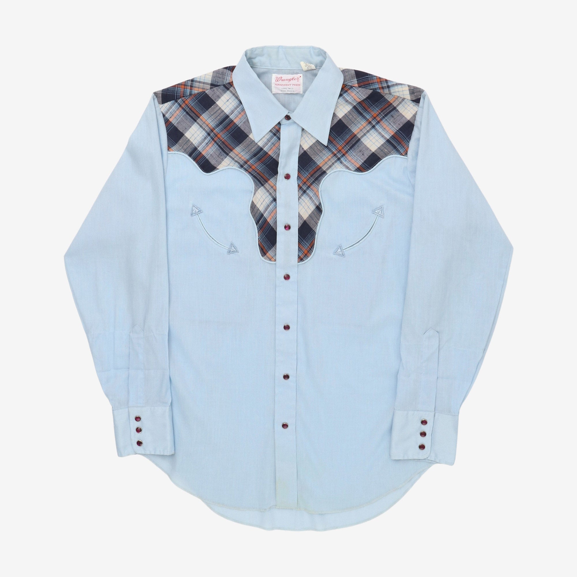 1970s Permanent Press Western Shirt