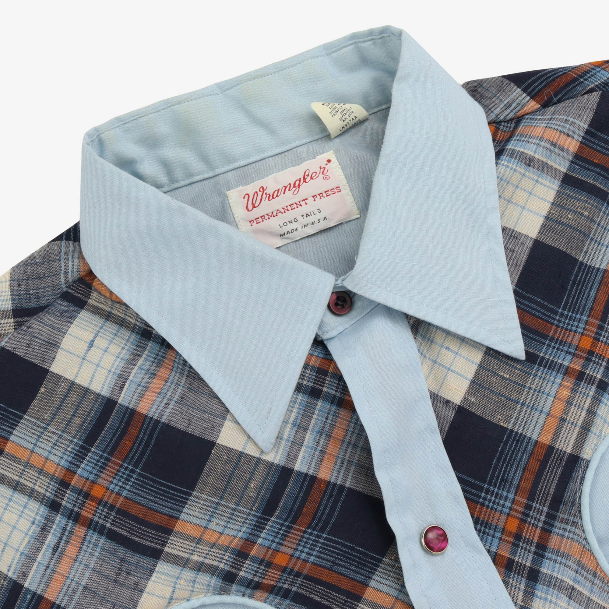 1970s Permanent Press Western Shirt