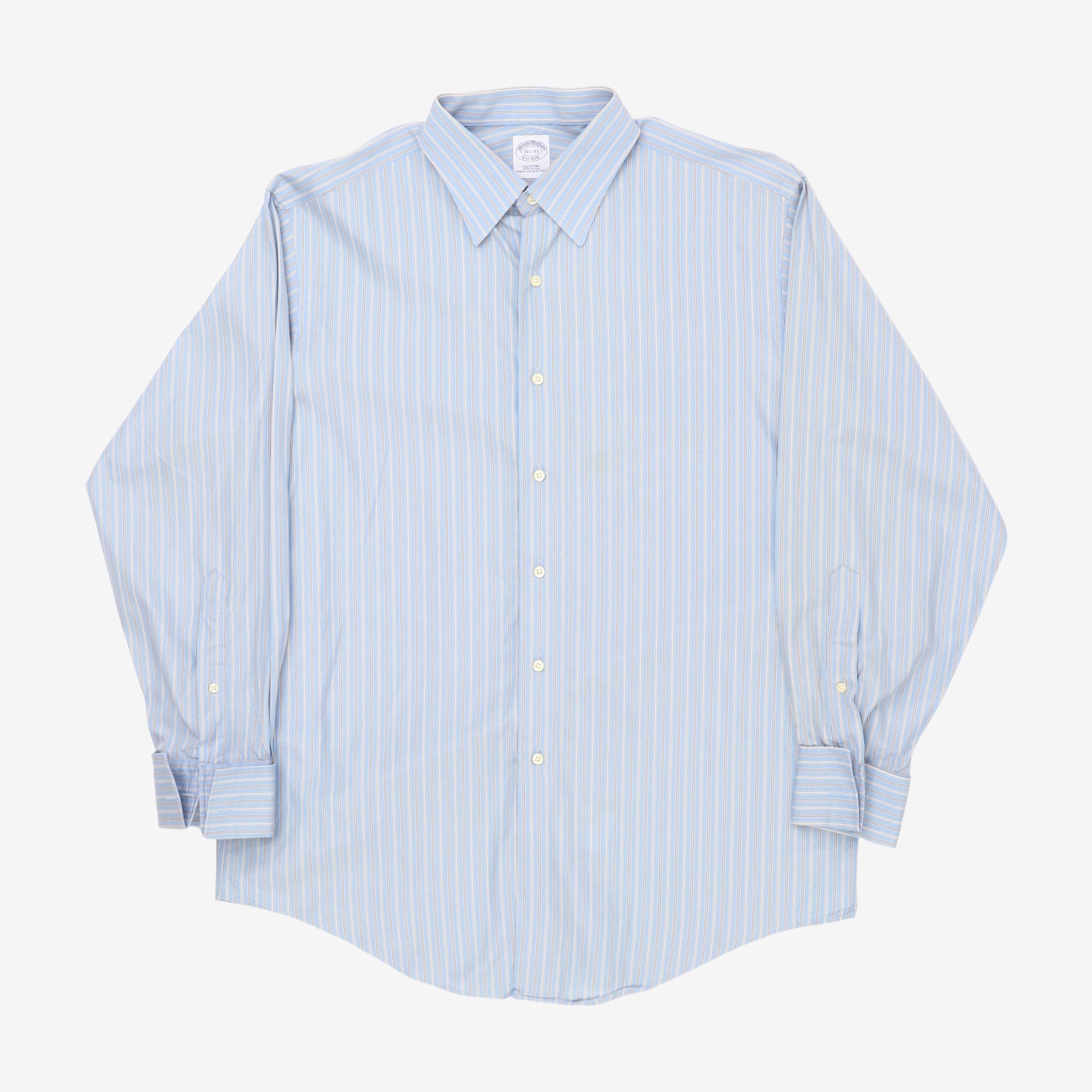 Striped Poplin Shirt