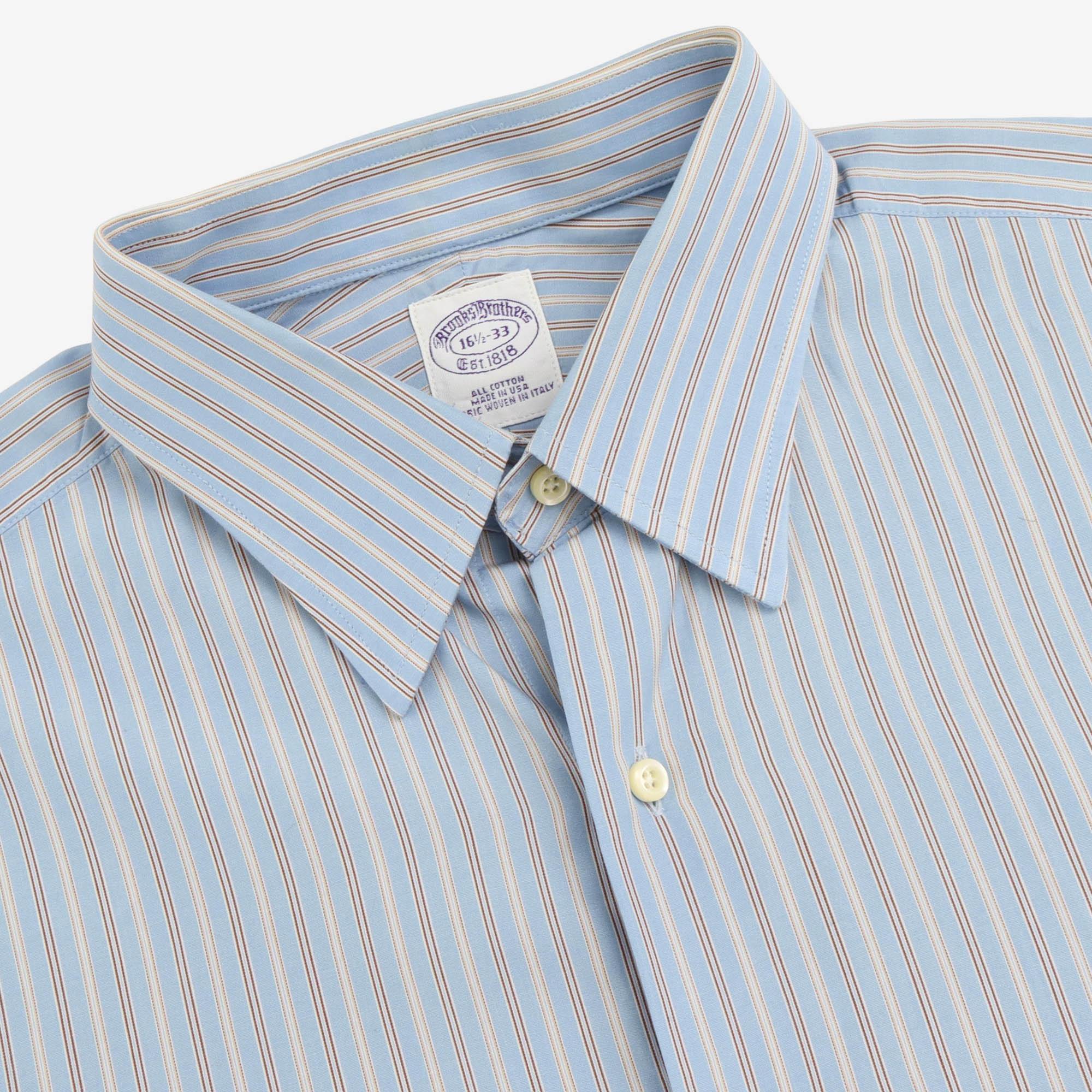 Striped Poplin Shirt