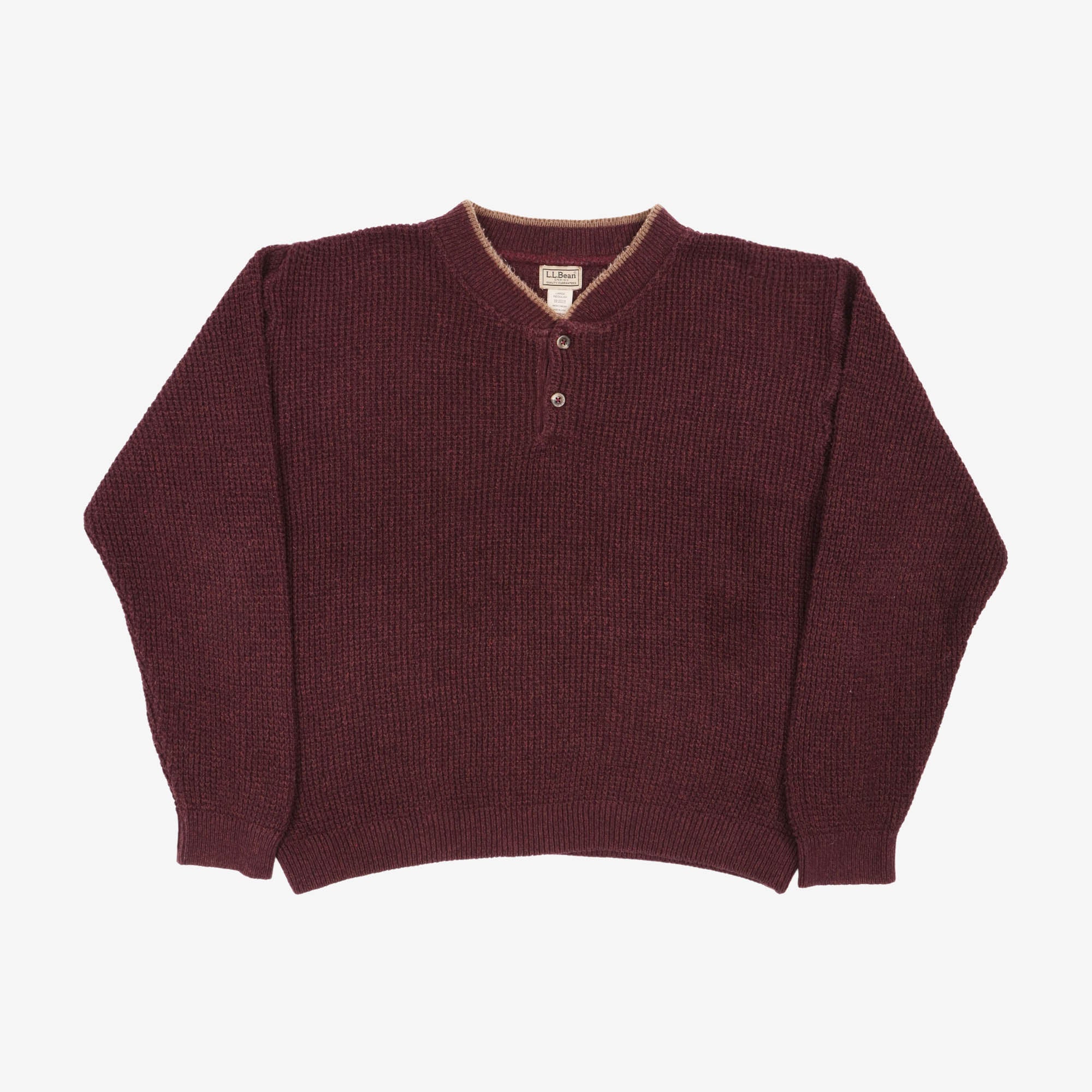 Vintage Waffle Knit Sweater