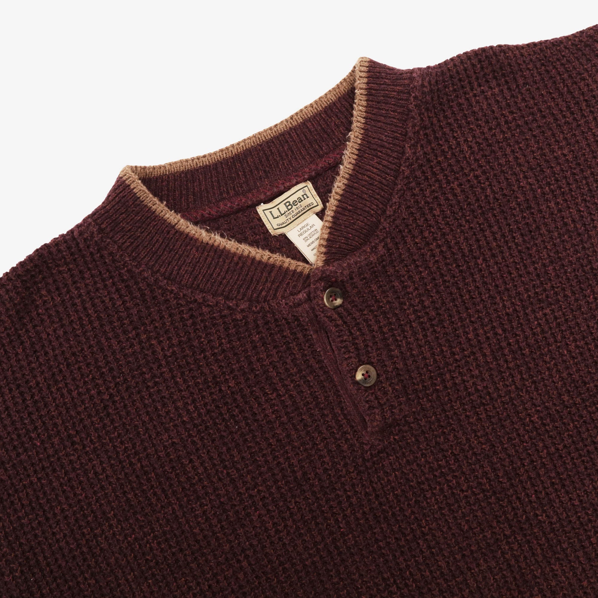 Vintage Waffle Knit Sweater