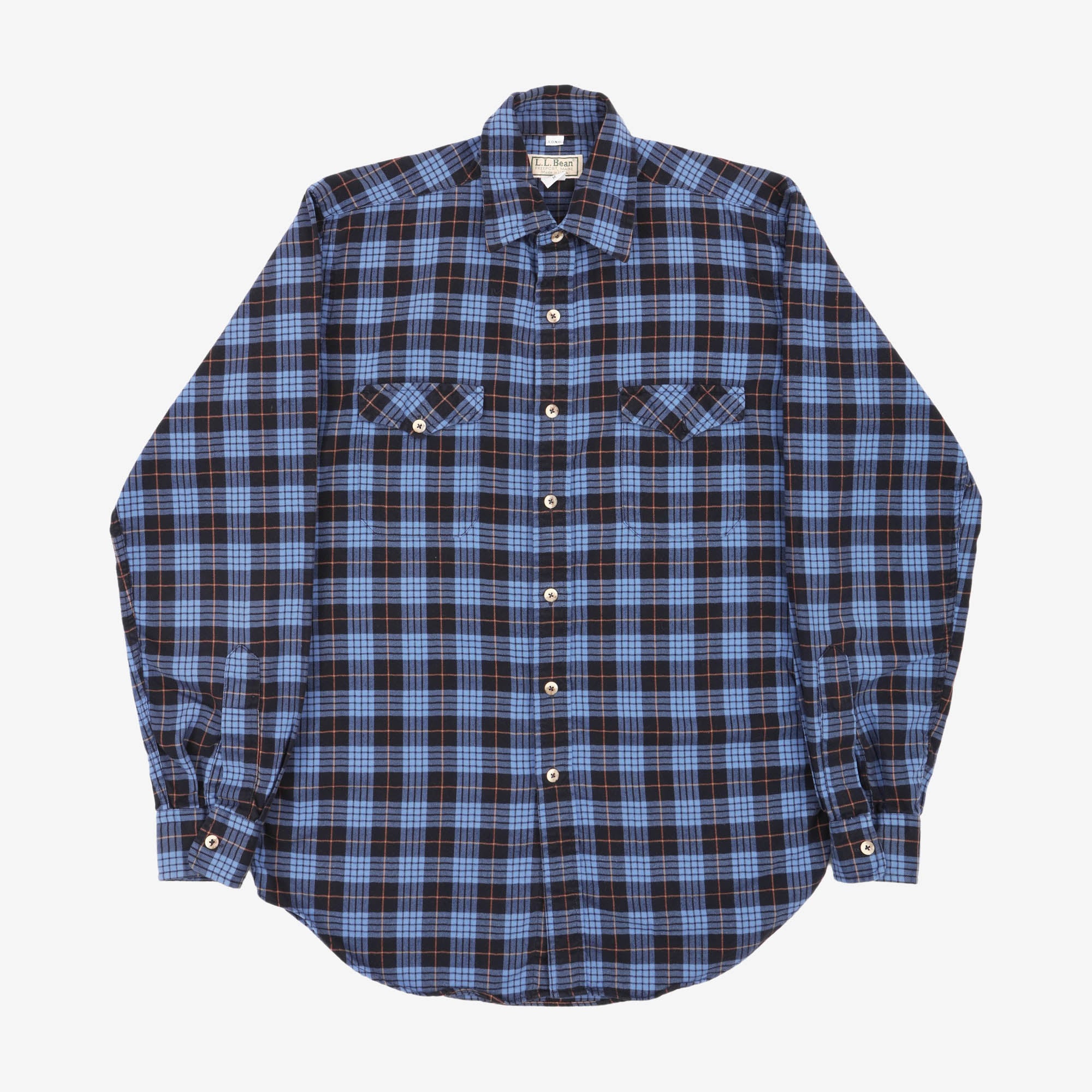 90s Plaid Flannel Shirt