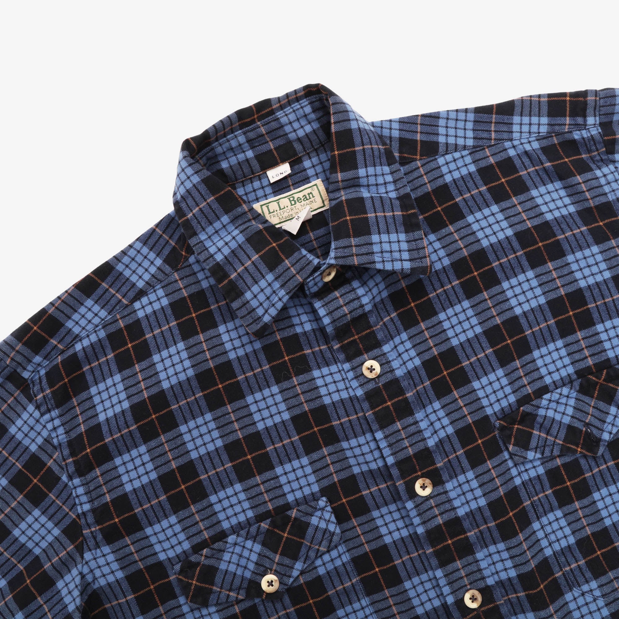 90s Plaid Flannel Shirt