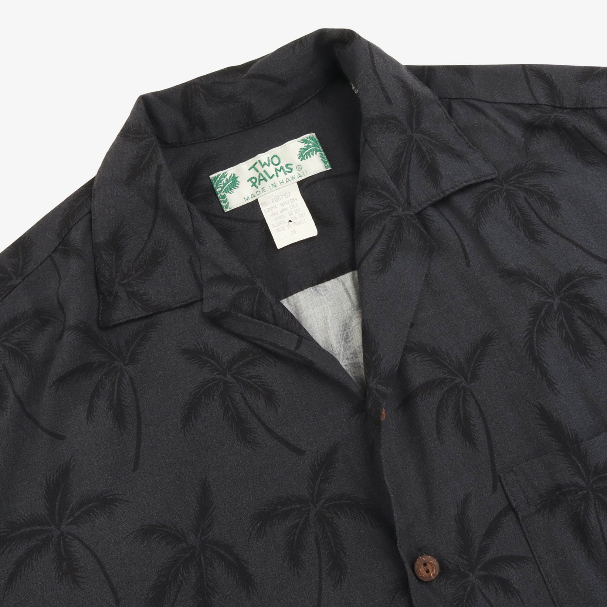 Two Palms SS Hawaiian Shirt