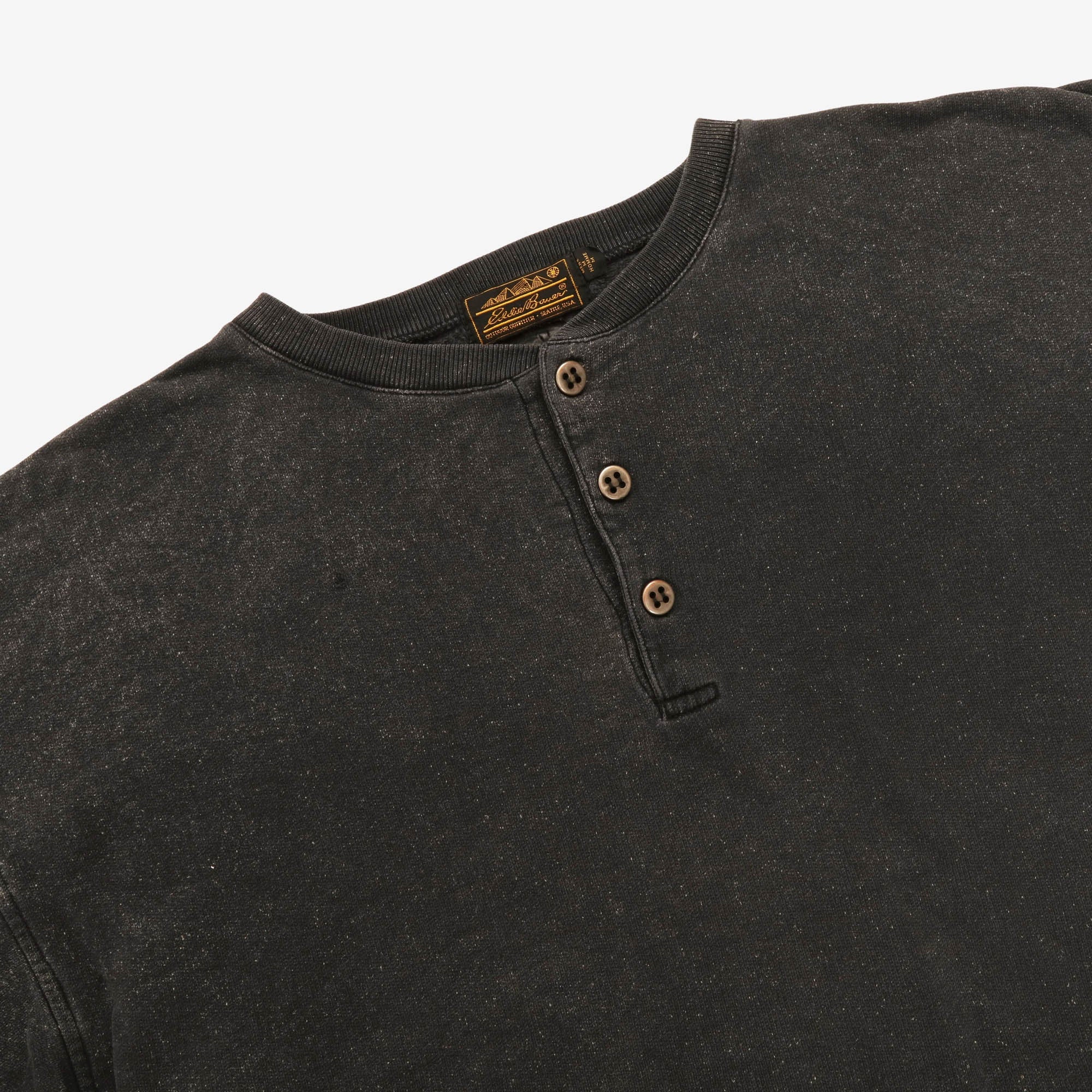 Vintage Henley Sweatshirt