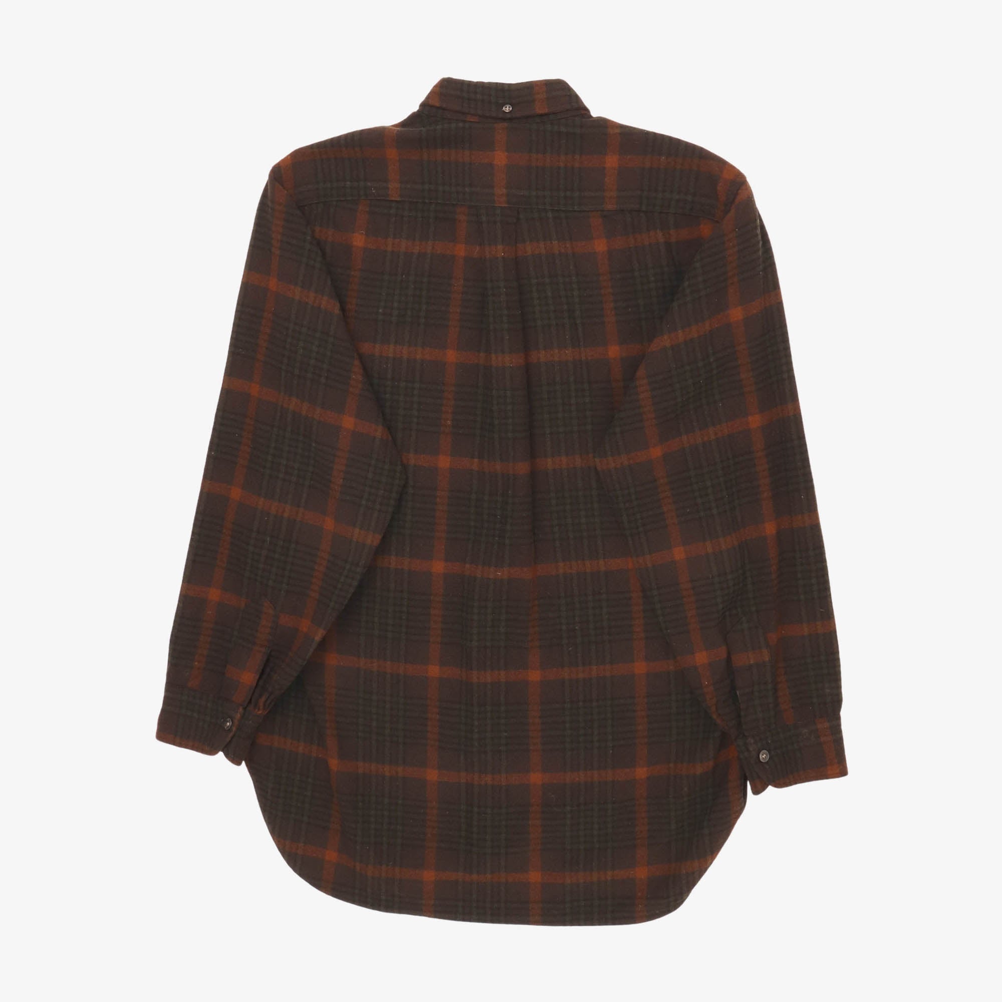 Vintage 1960s Check Flannel Shirt