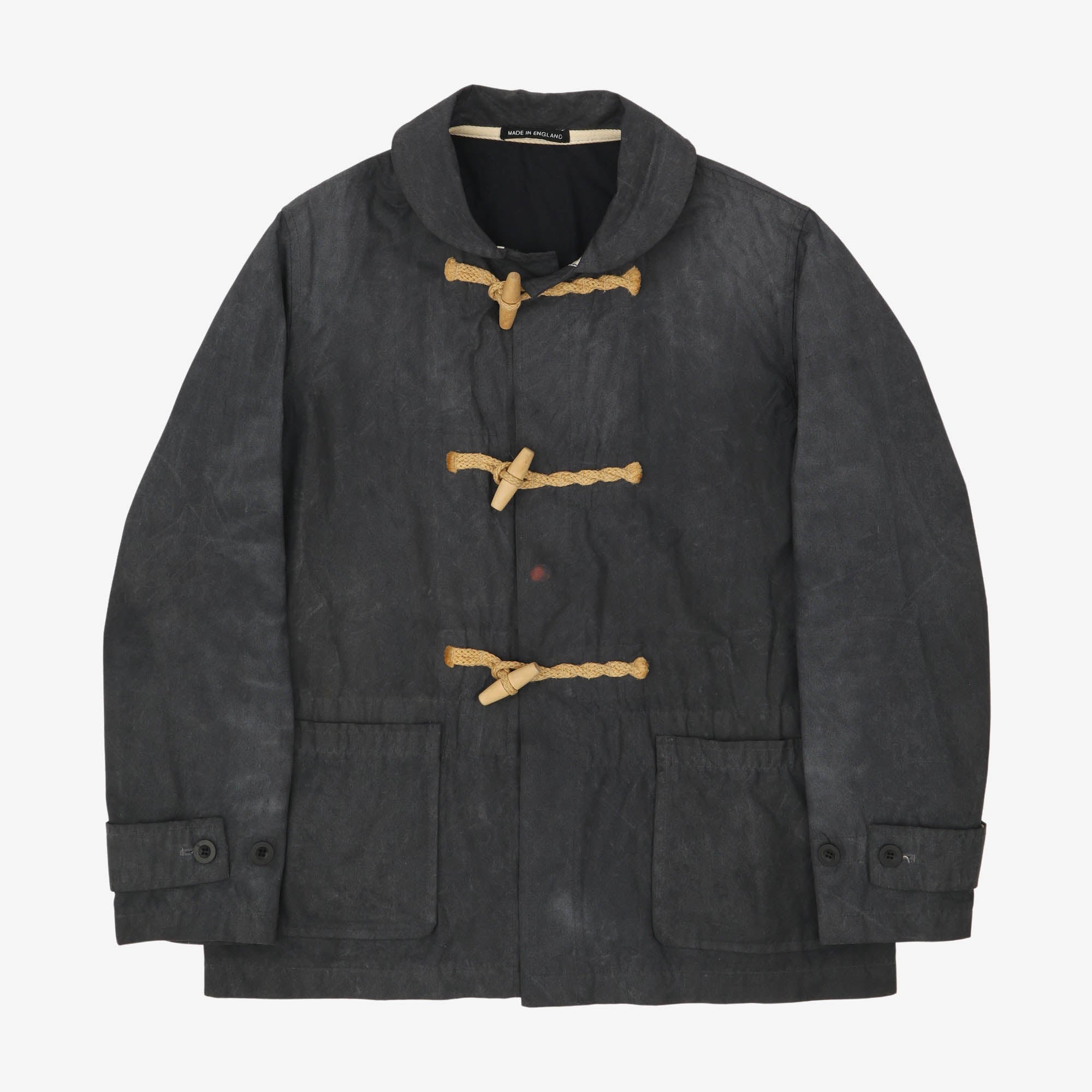 Waxed Cotton Short Duffle