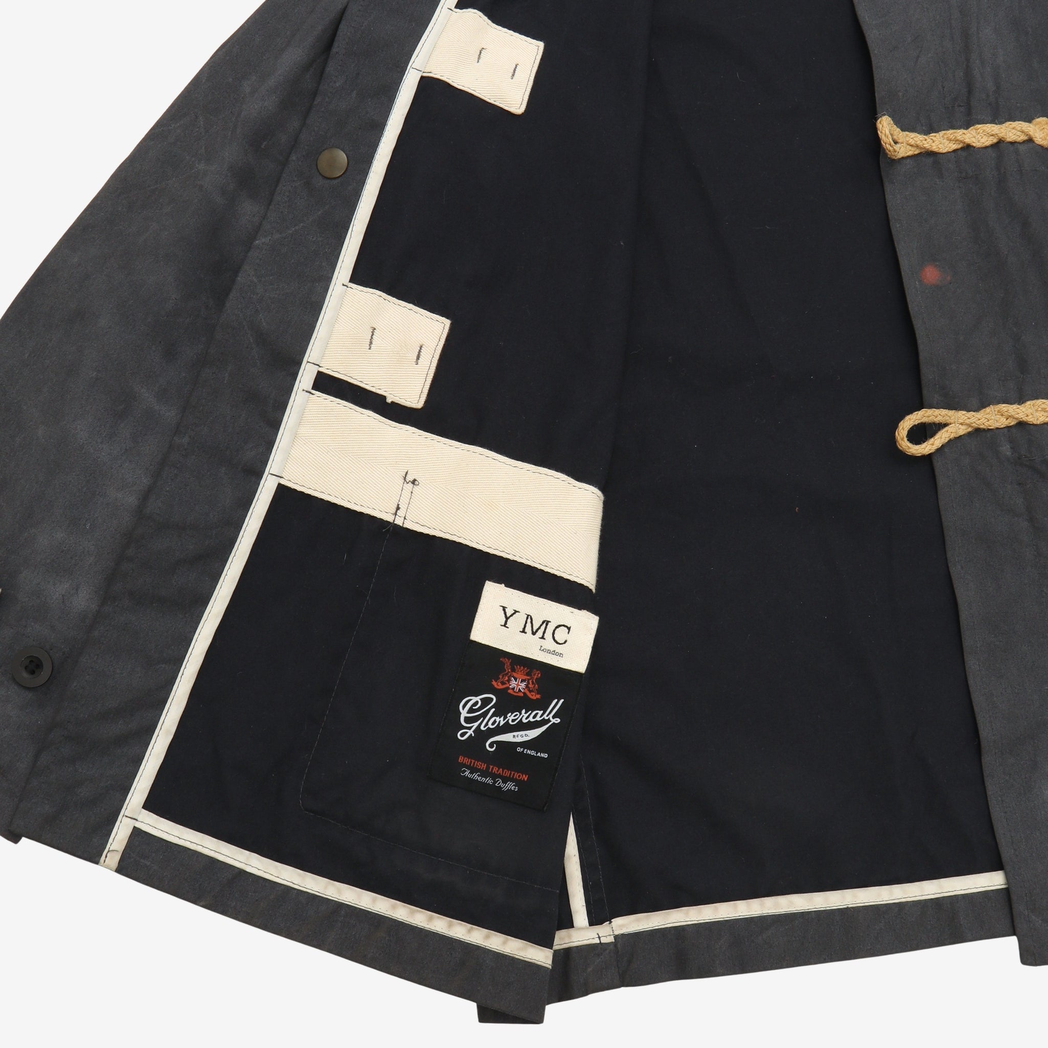 Waxed Cotton Short Duffle