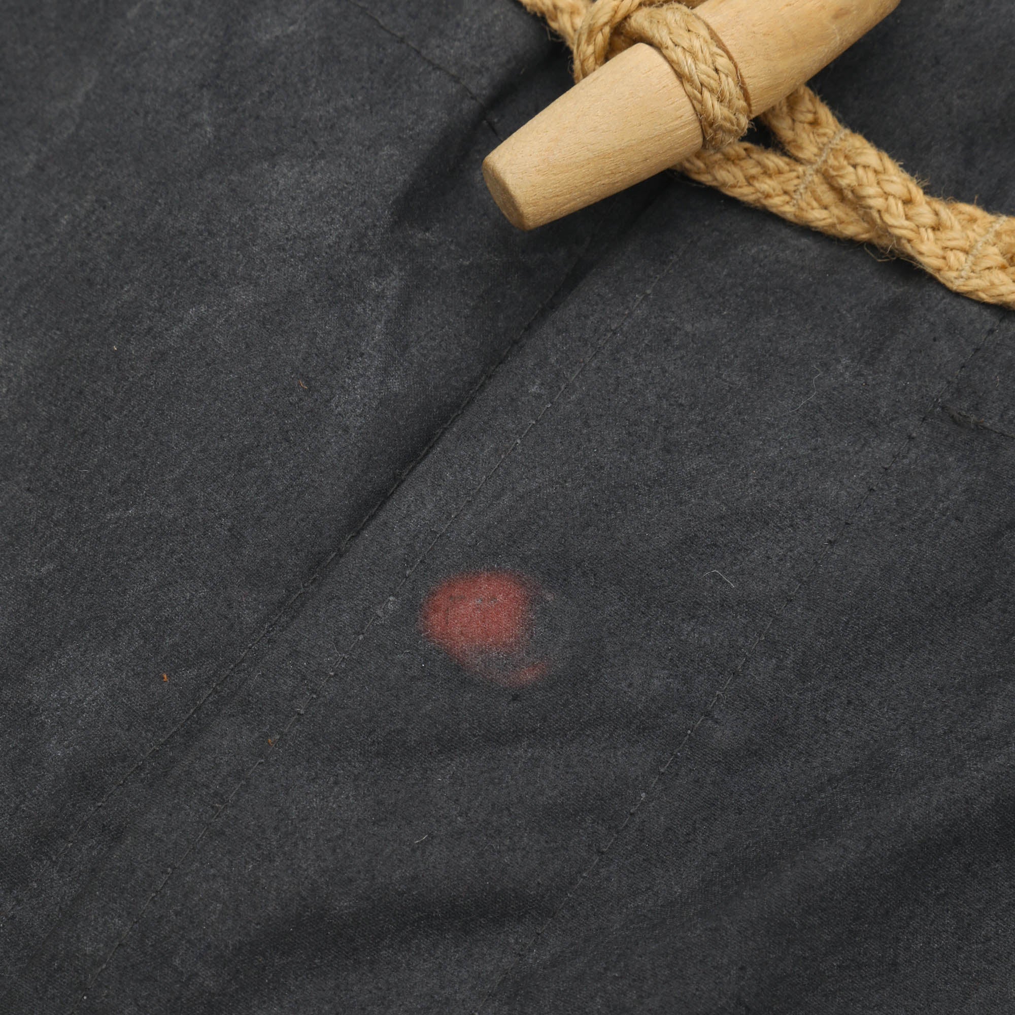 Waxed Cotton Short Duffle