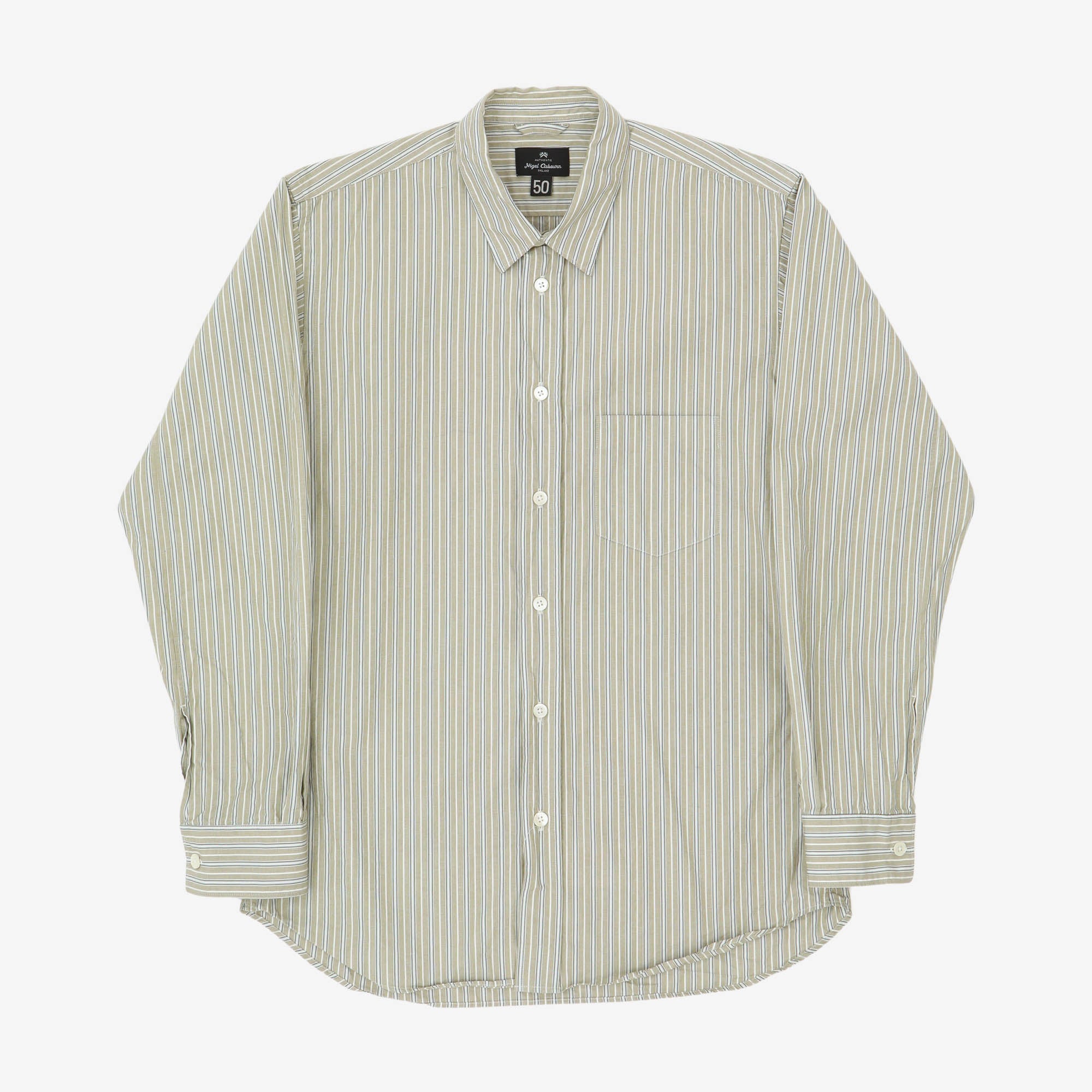 Multi Stripe Poplin Shirt