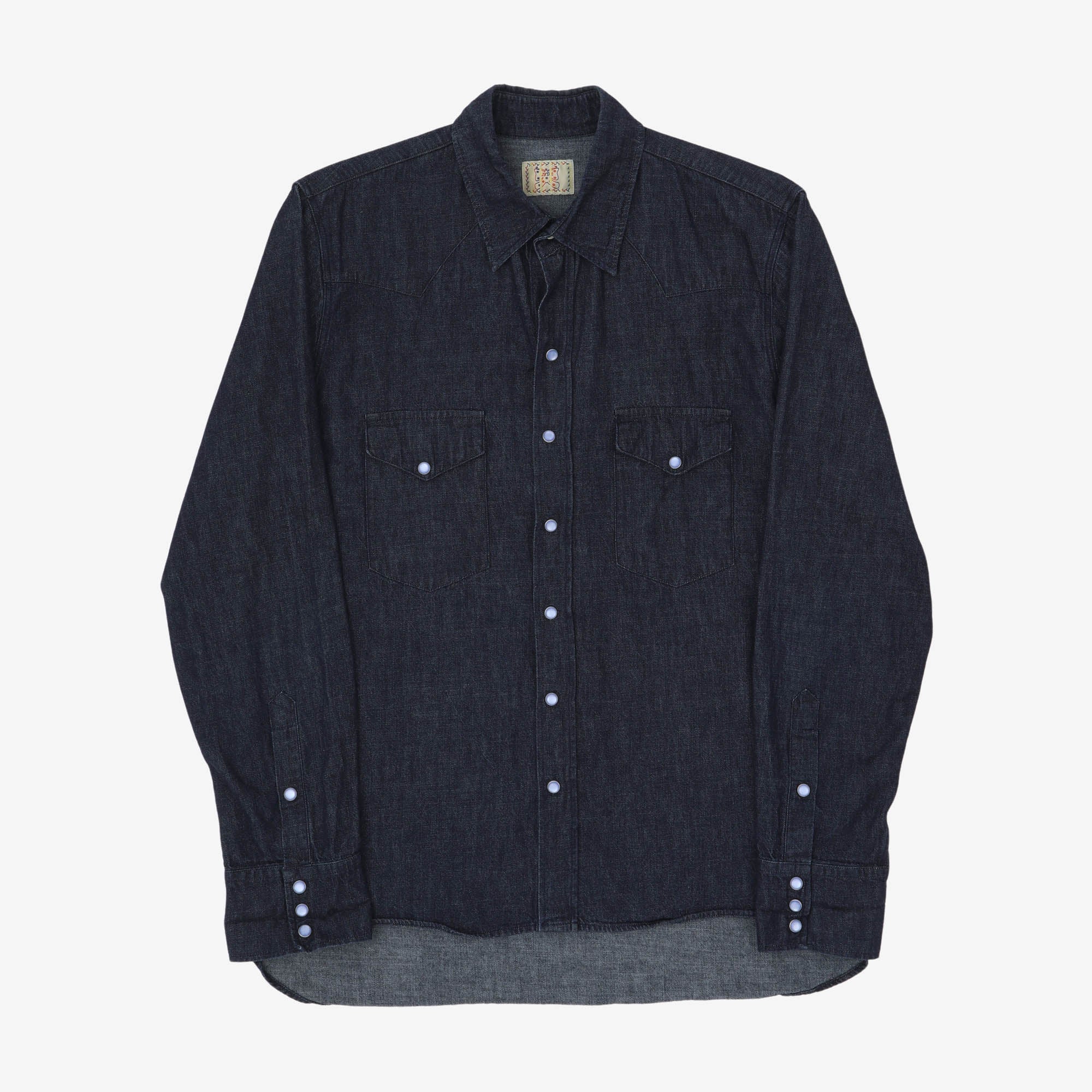 New York Denim Pearlsnap Shirt